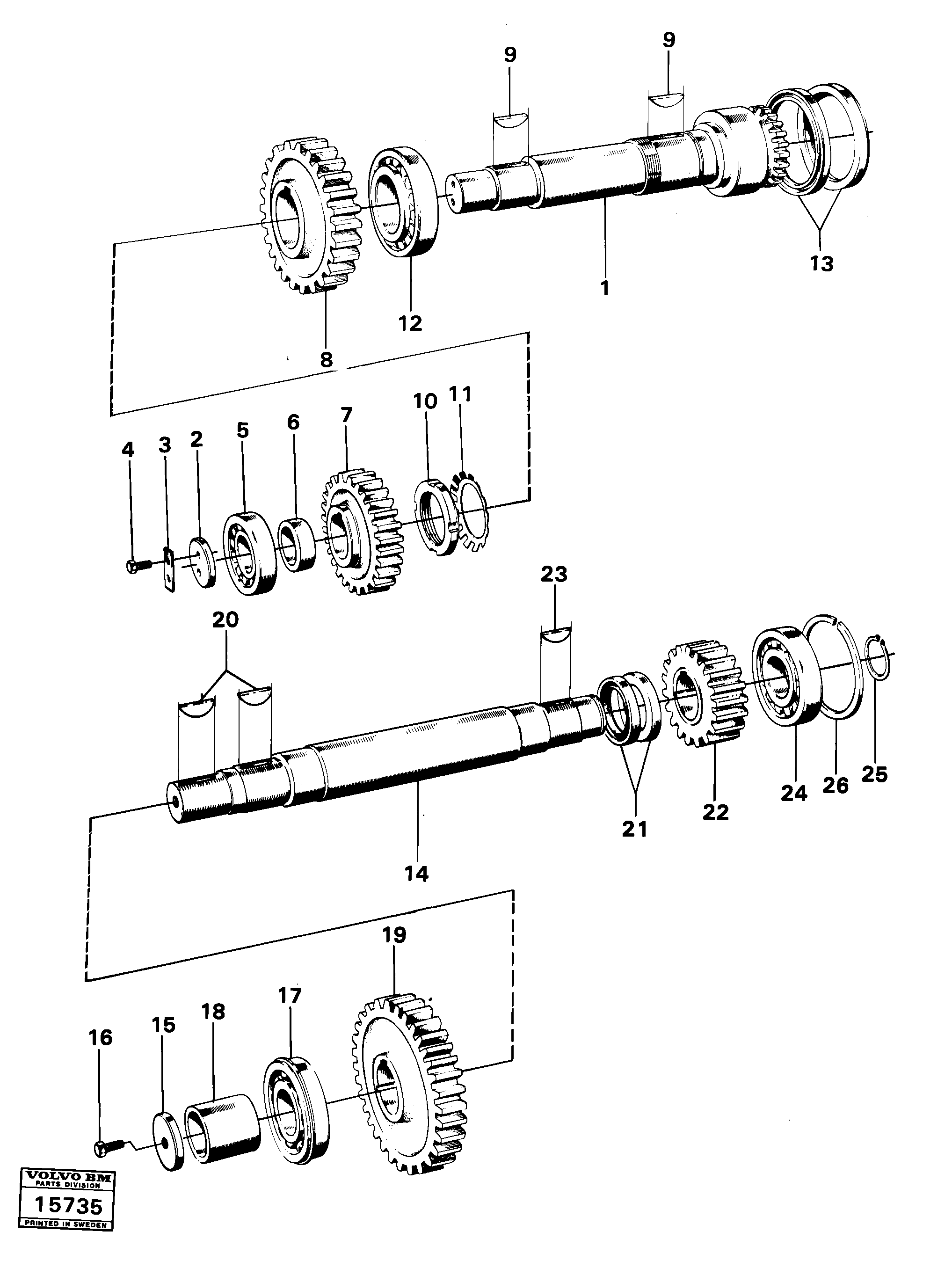 Индикатор направления VOE736134 VOLVO