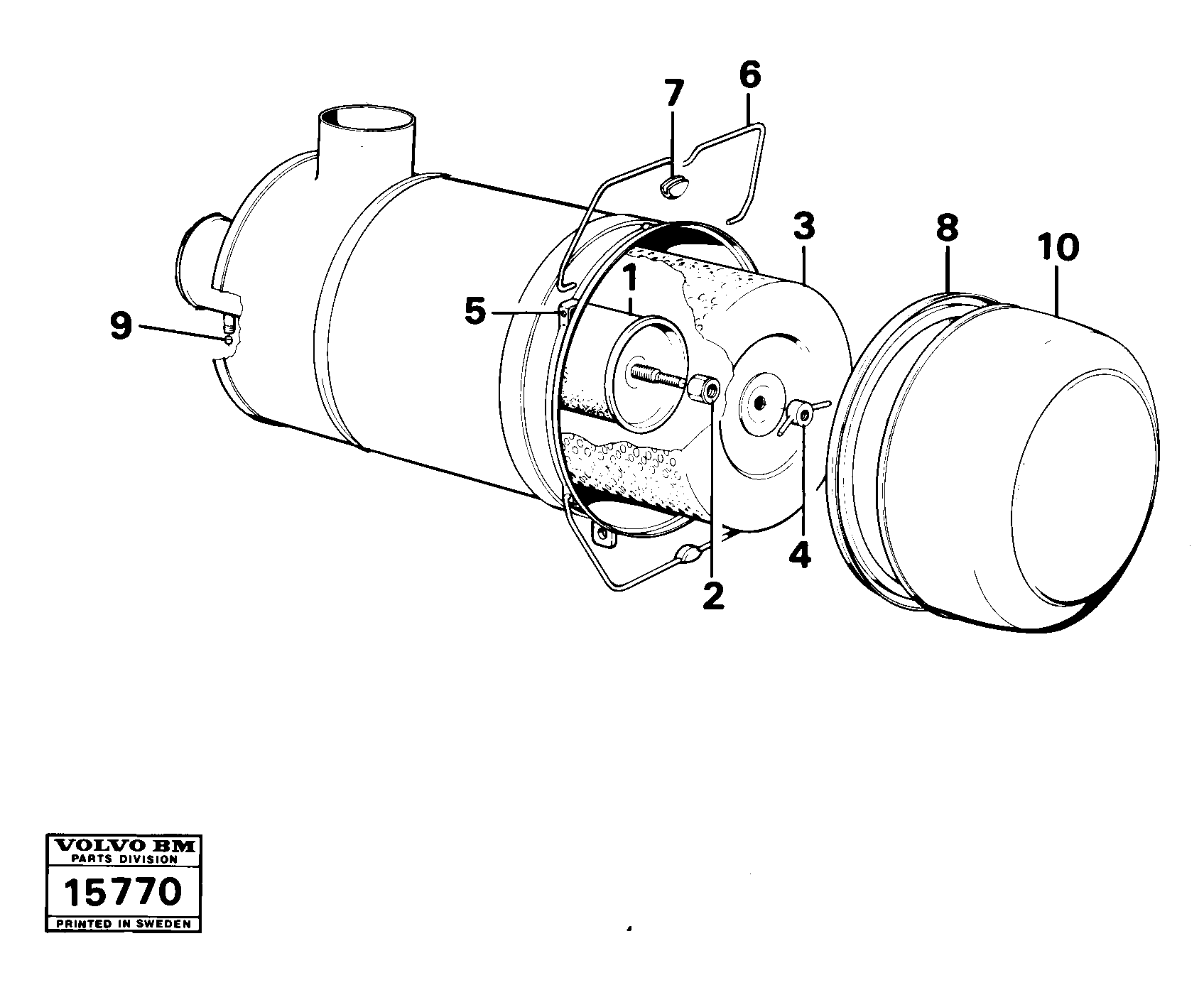 Elbow VOE6640292 VOLVO