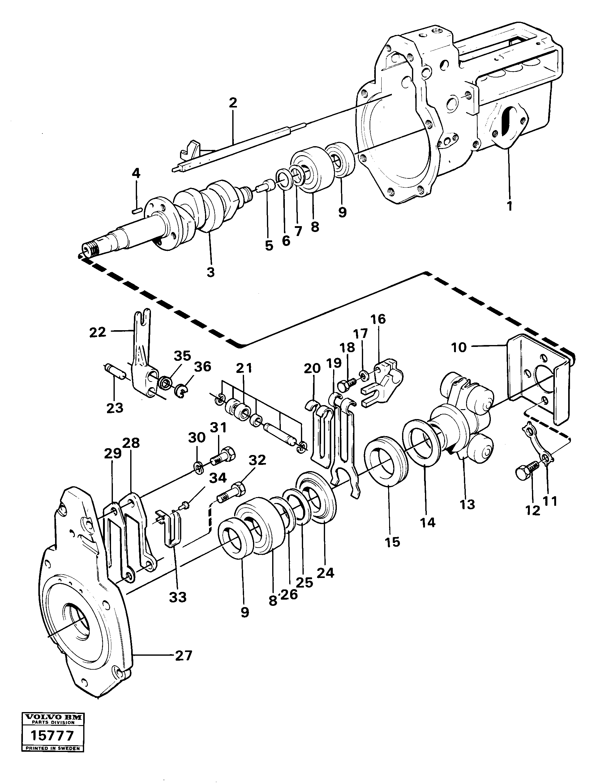 Carton VOE7350551 VOLVO