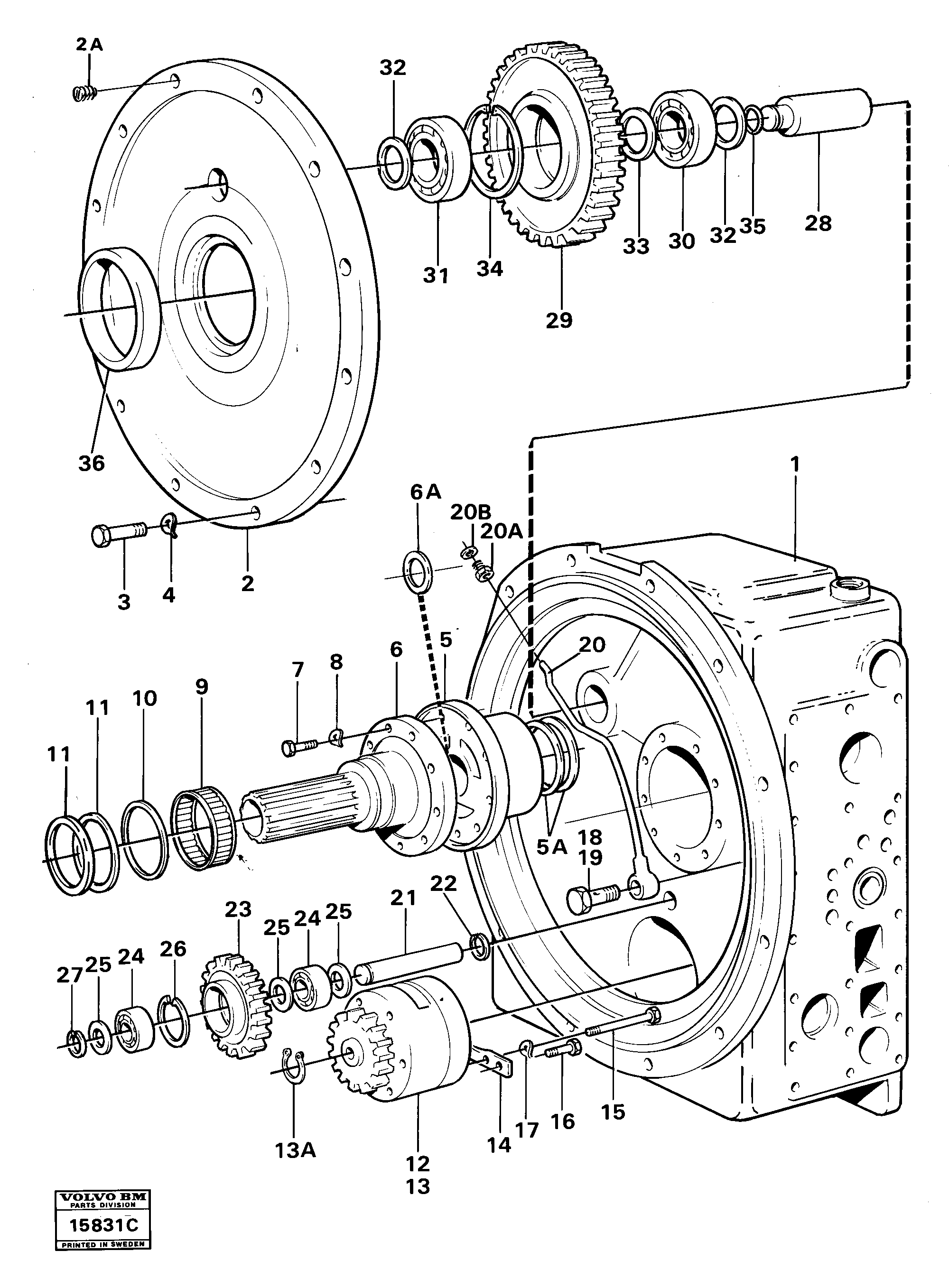 Valve Shell VOE6633266 VOLVO