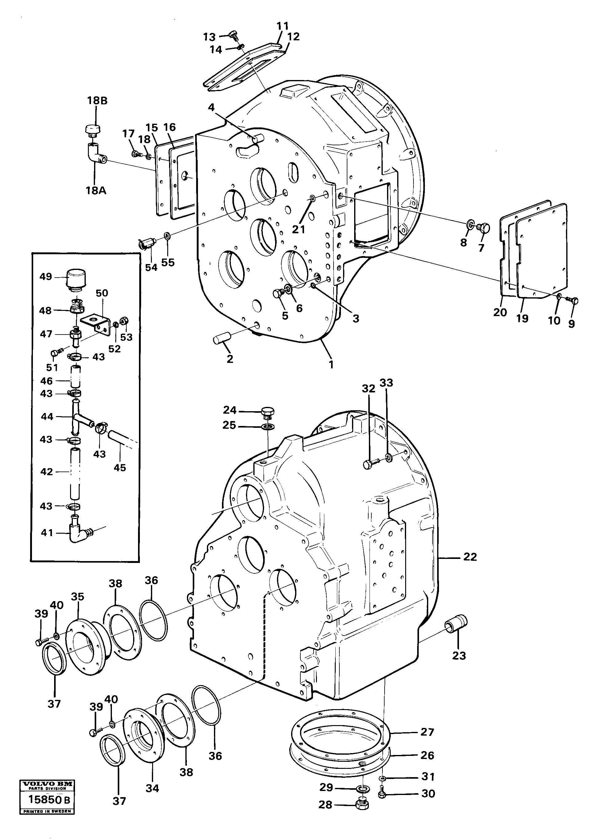 Water pump ger VOE4720588 VOLVO