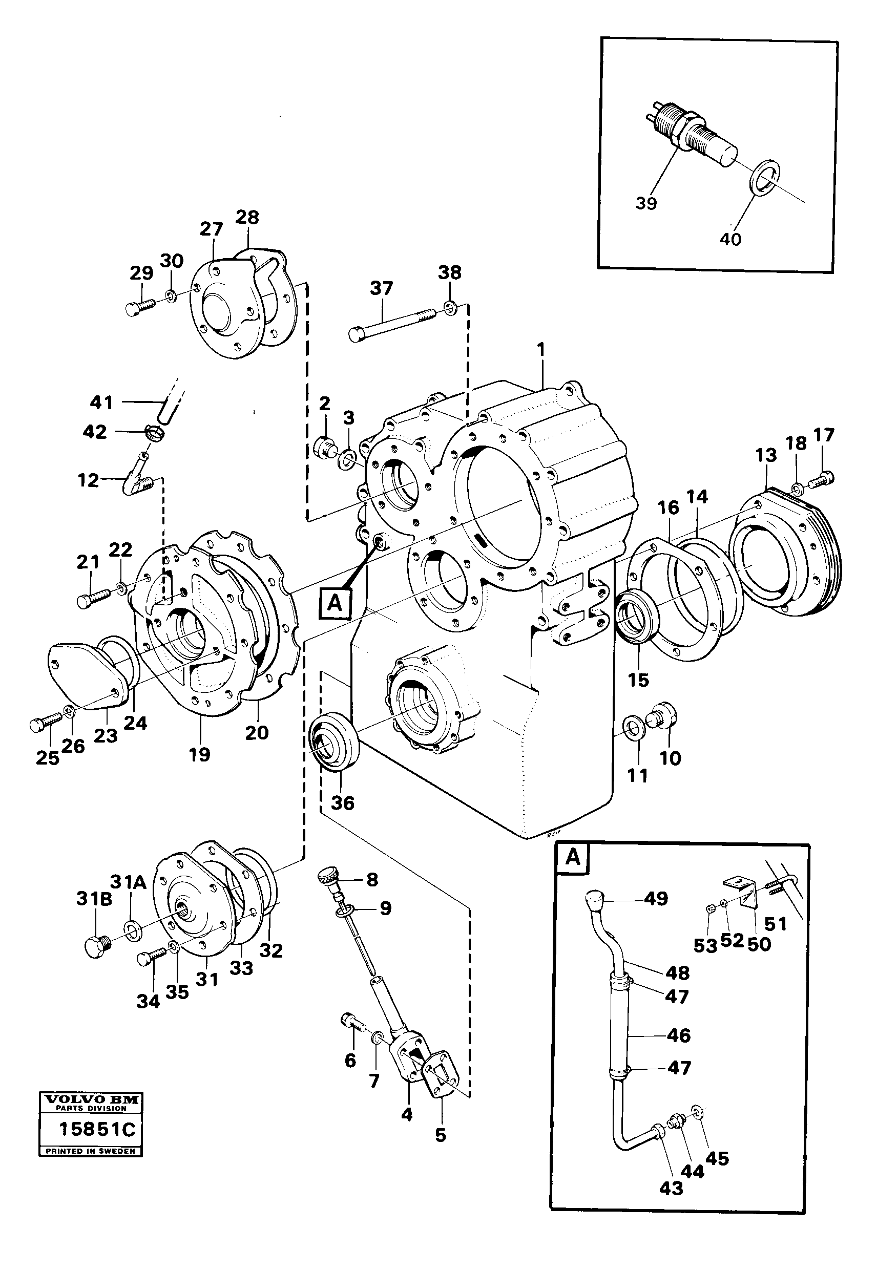Starter Motor VOE11036626 VOLVO