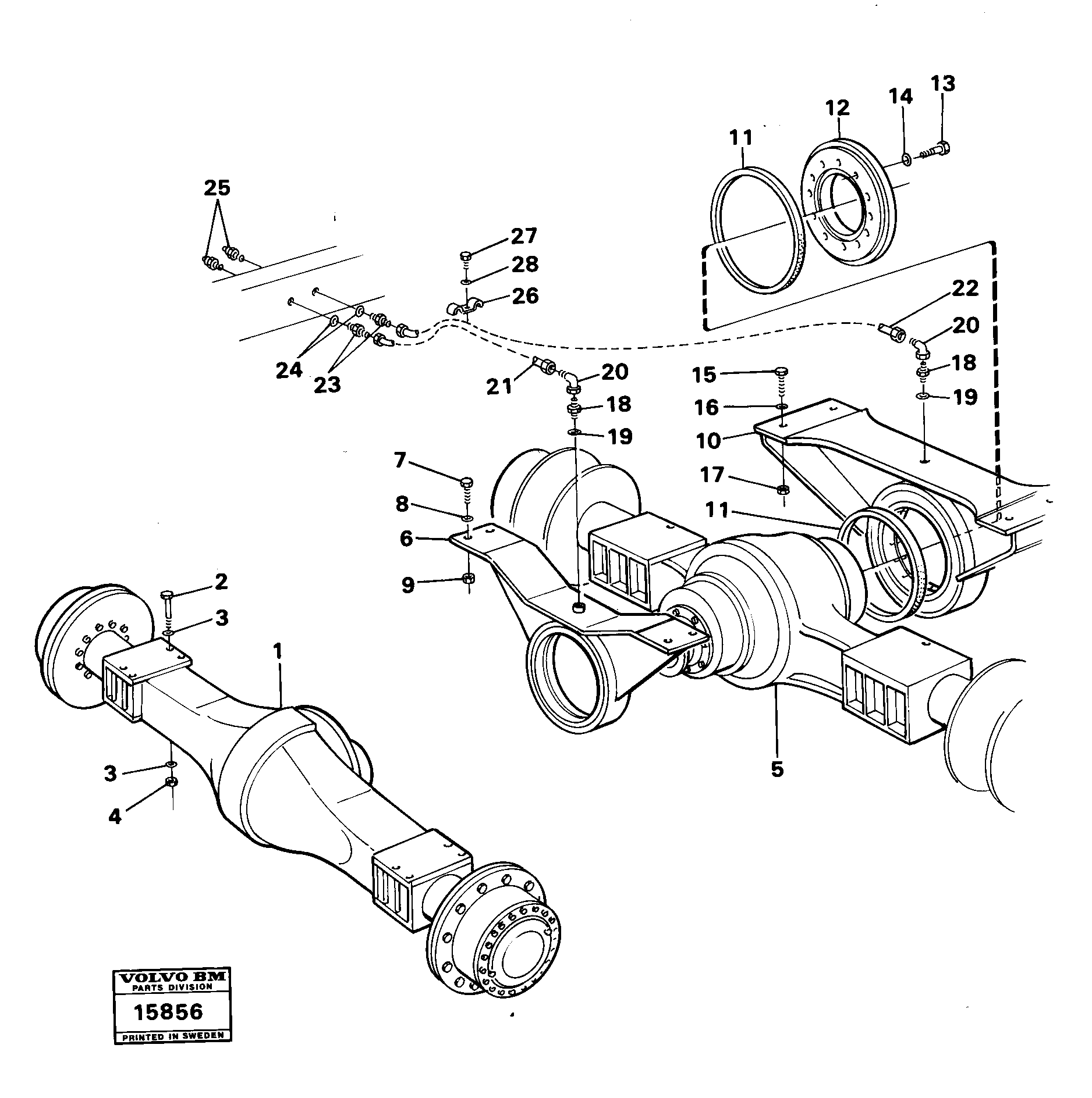 For upper engine part VOE926064 VOLVO