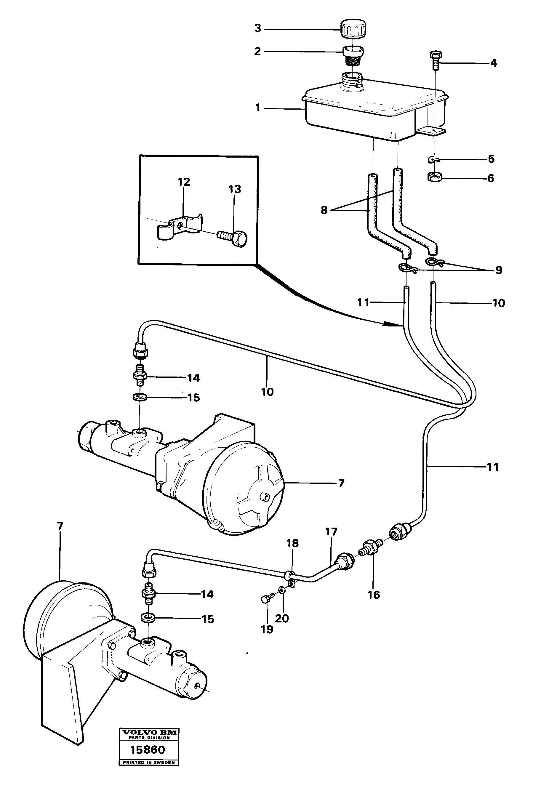 Fuel miser valve VOE4851397 VOLVO