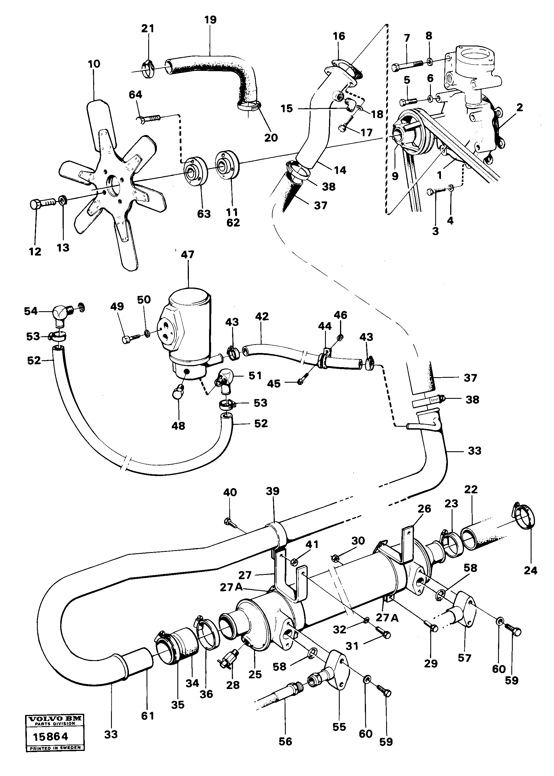 Oil Cooler VOE787062 VOLVO