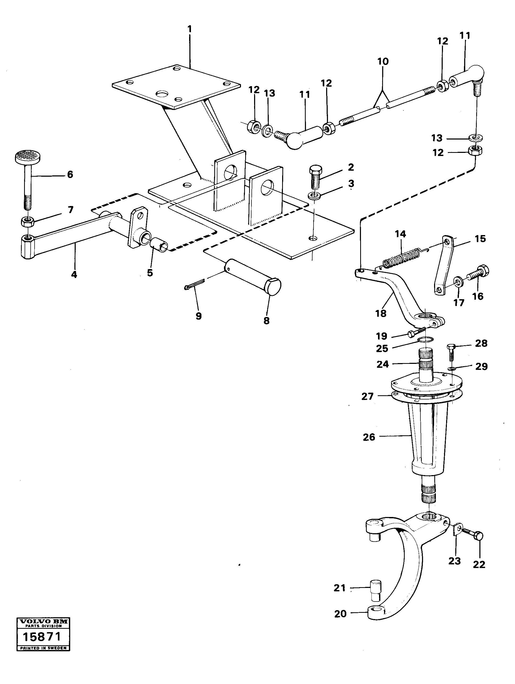 Inner Link VOE751374 VOLVO