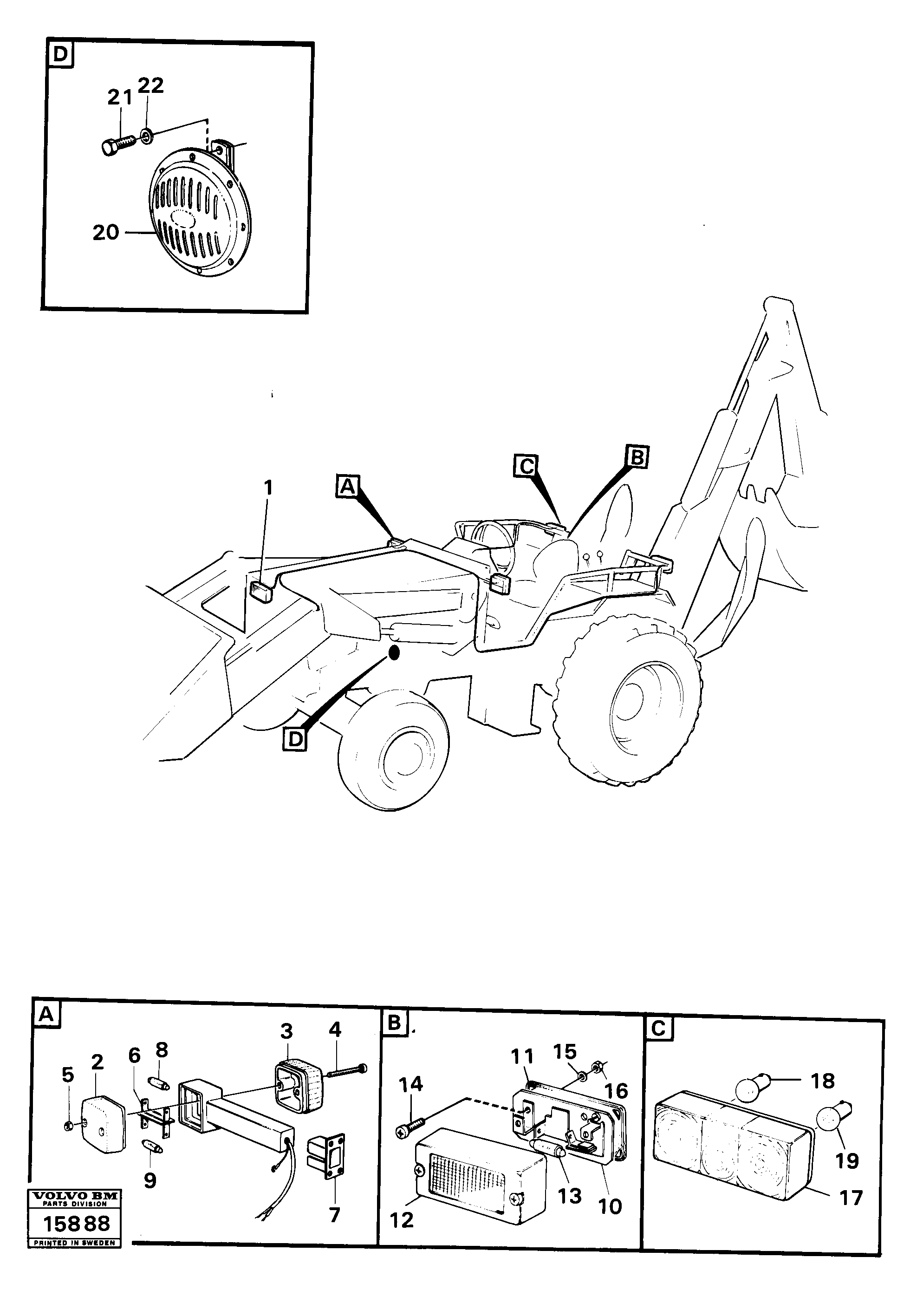 For upper engine part VOE6635895 VOLVO