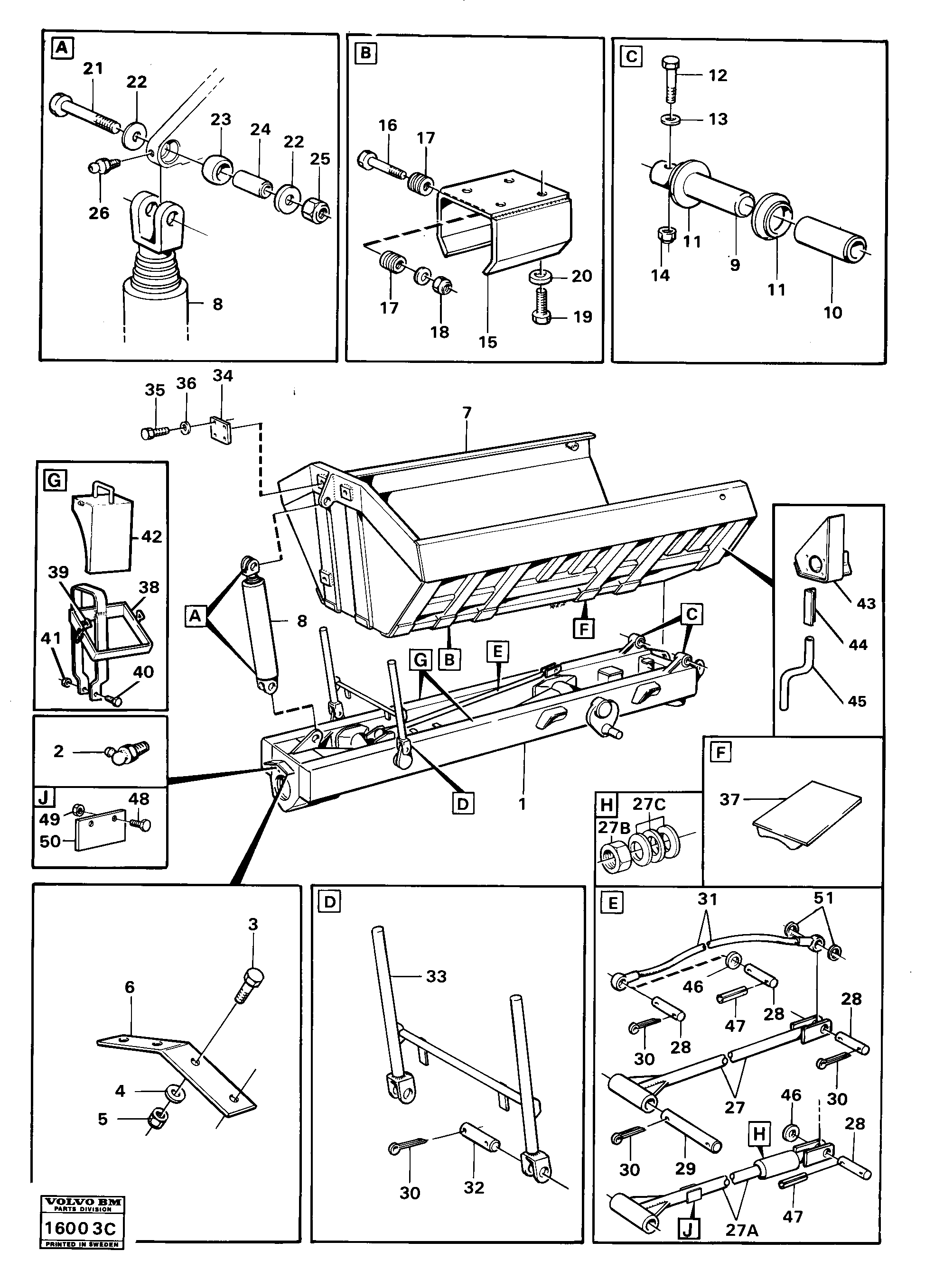 Radio Support VOE4864026 VOLVO