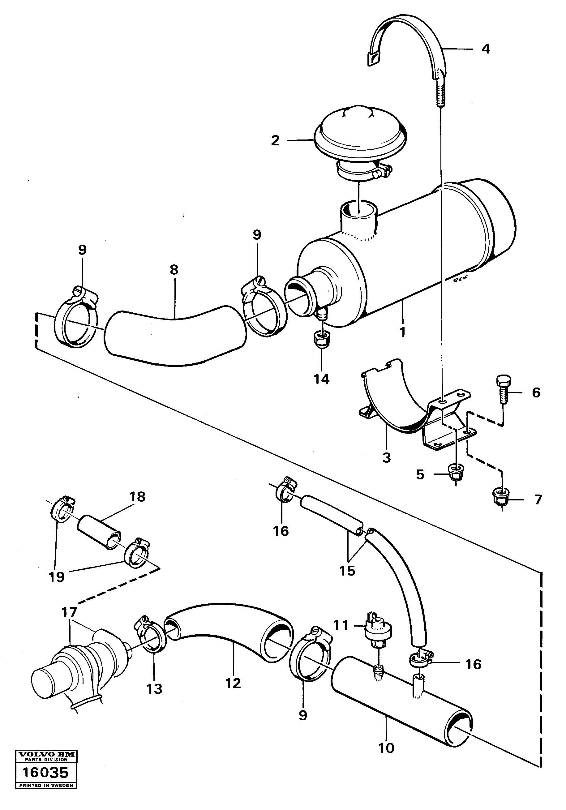 Lock Ring VOE927660 VOLVO