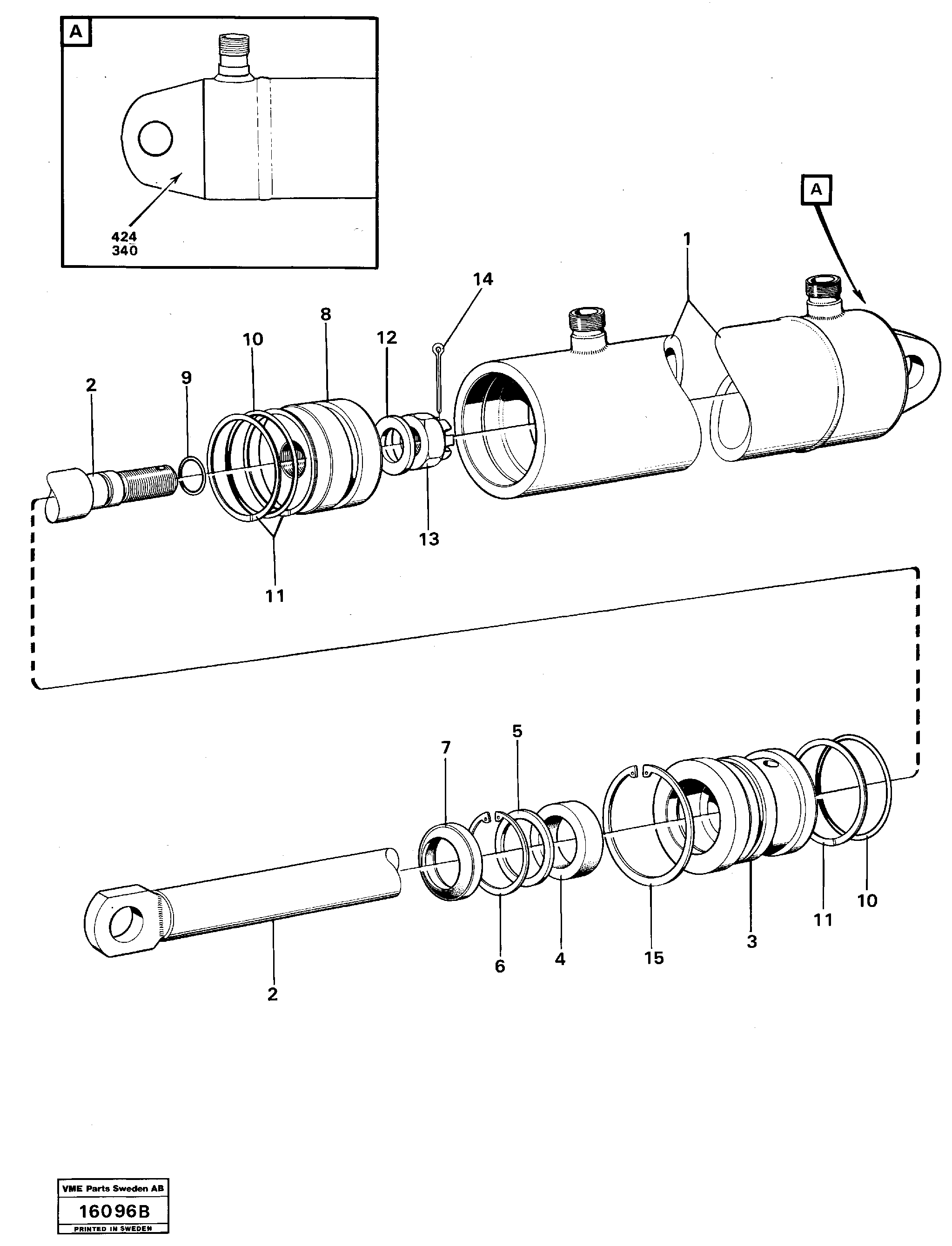 Crankshaft Seal VOE11005341 VOLVO