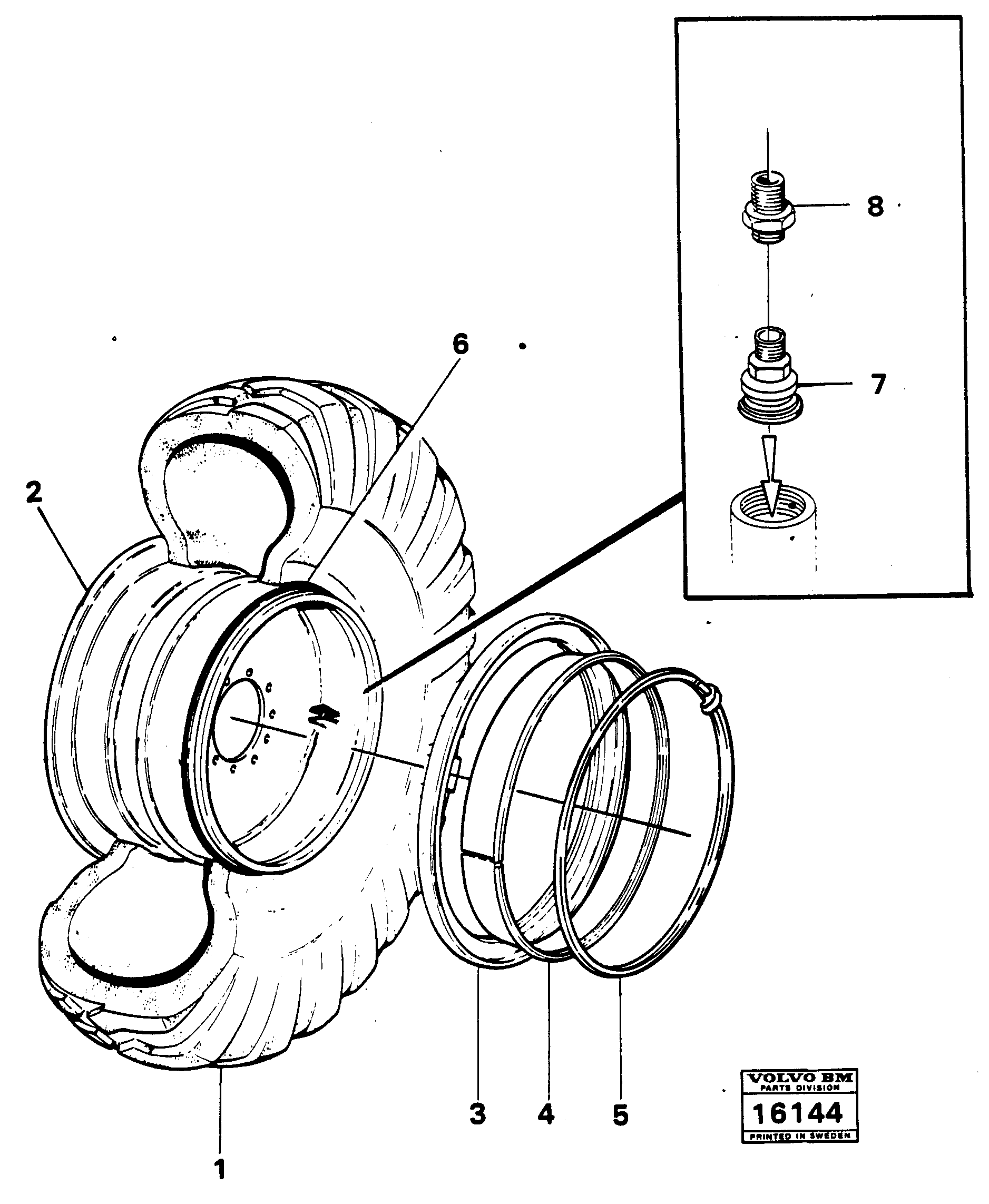 Wheels VOE98963 VOLVO