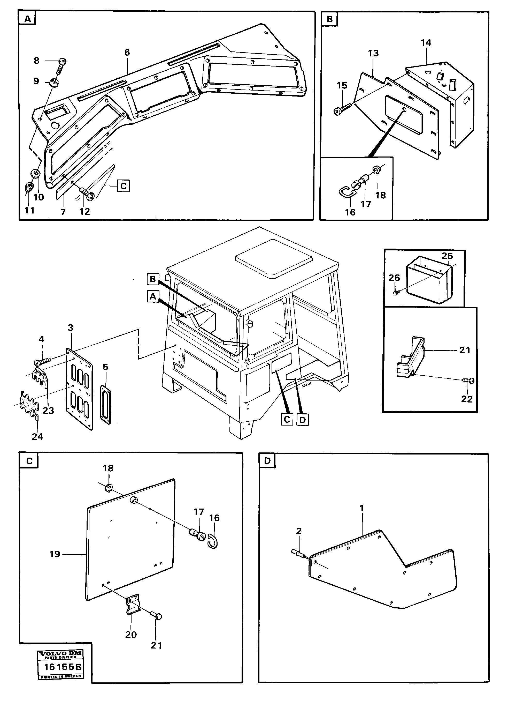 Sliding Strip VOE944299 VOLVO