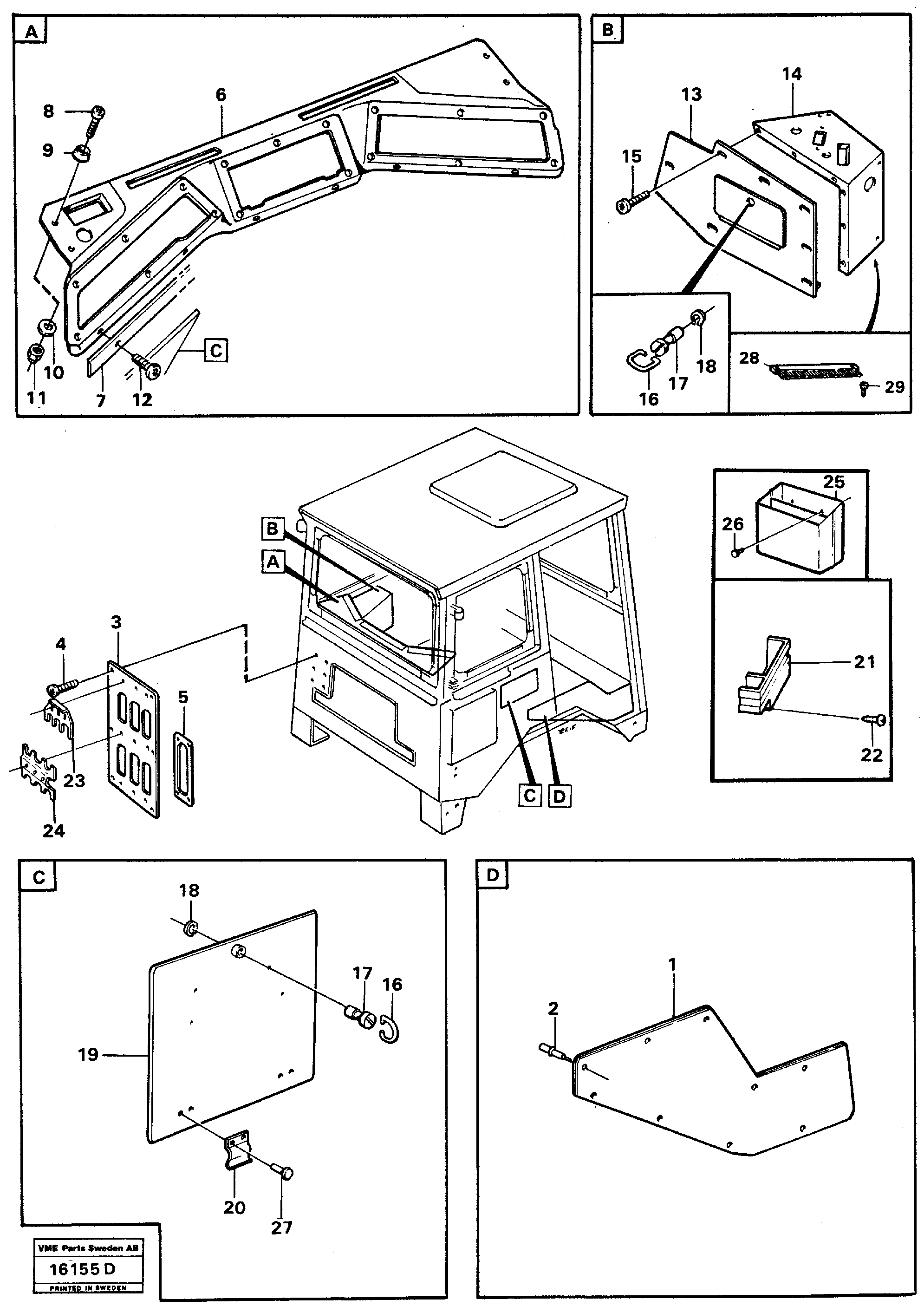 Cap Nut VOE4898519 VOLVO