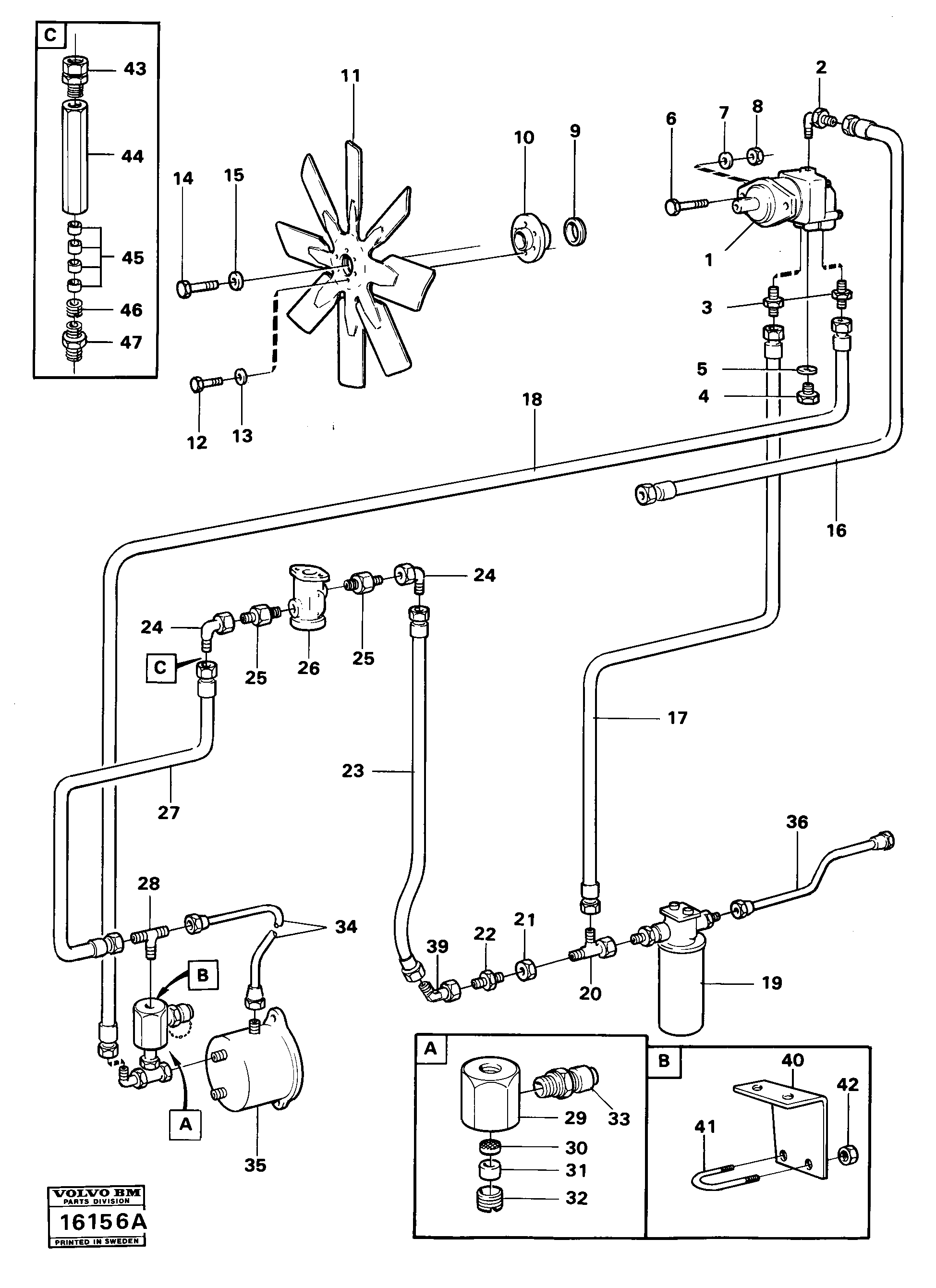 Valve Assembly, Stop VOE931244 VOLVO