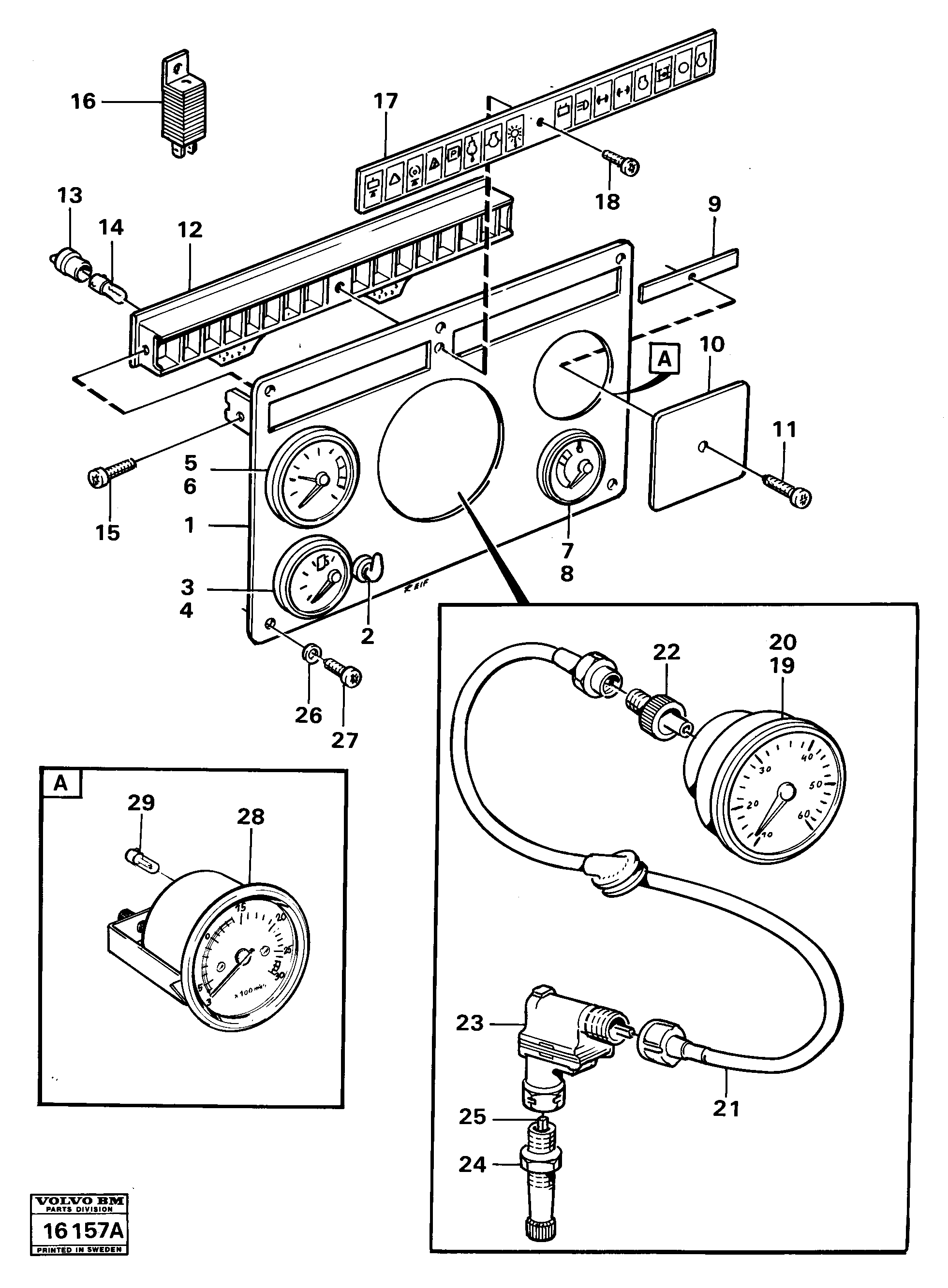 Base Cover VOE267624 VOLVO