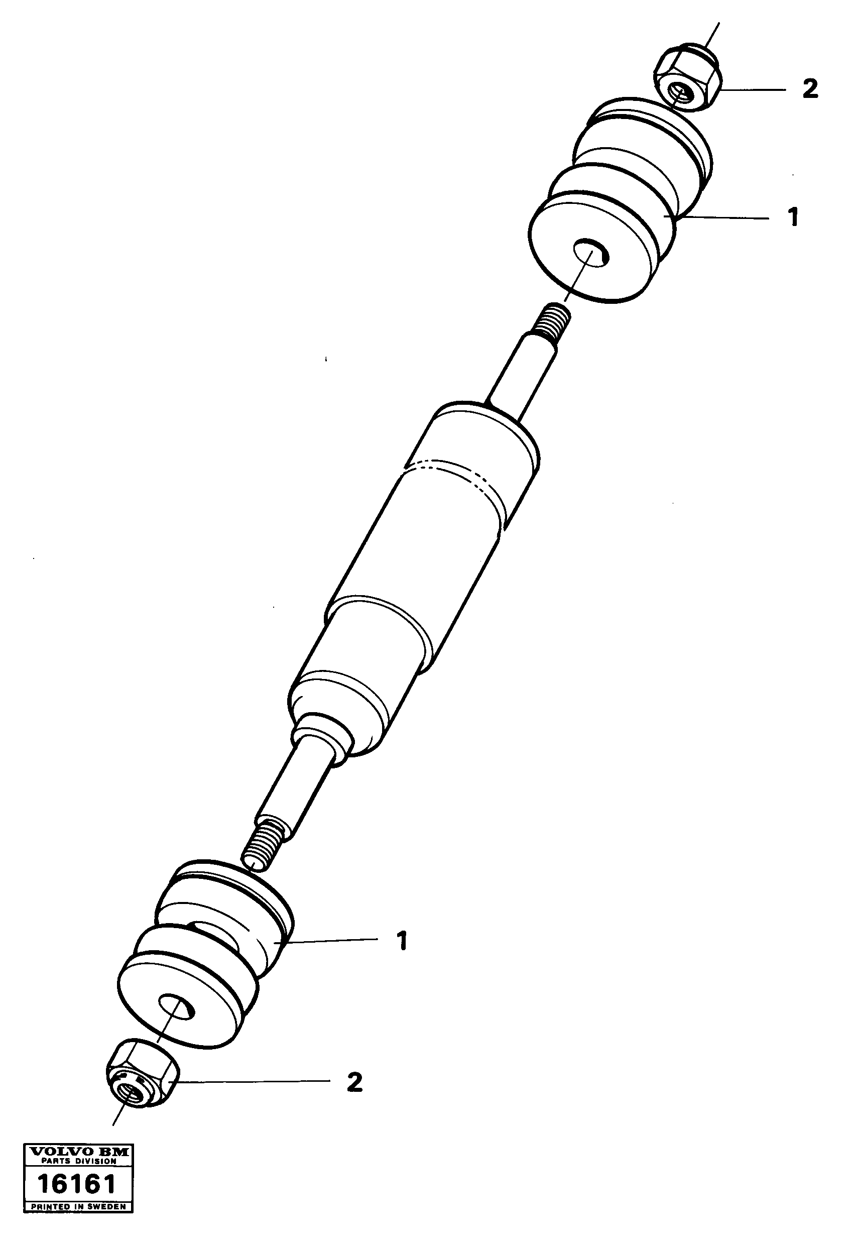 Valve Piston VOE13963122 VOLVO