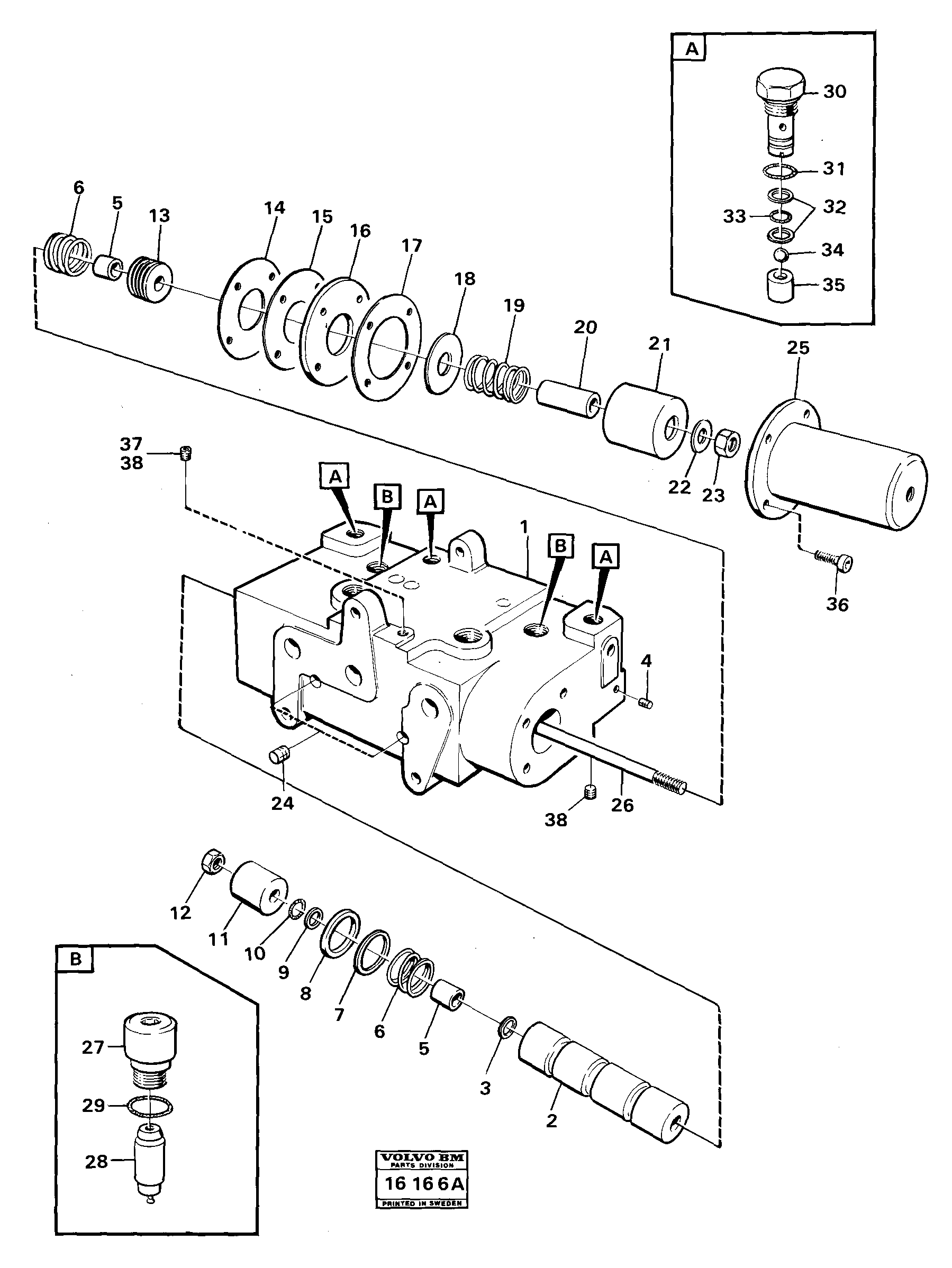 Valve VOE4864235 VOLVO