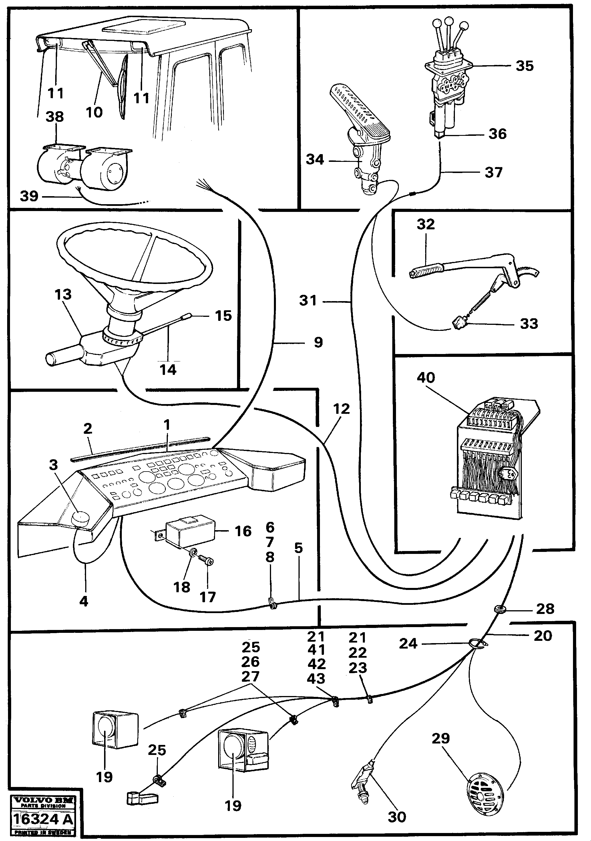 Rubber cushion VOE4856679 VOLVO