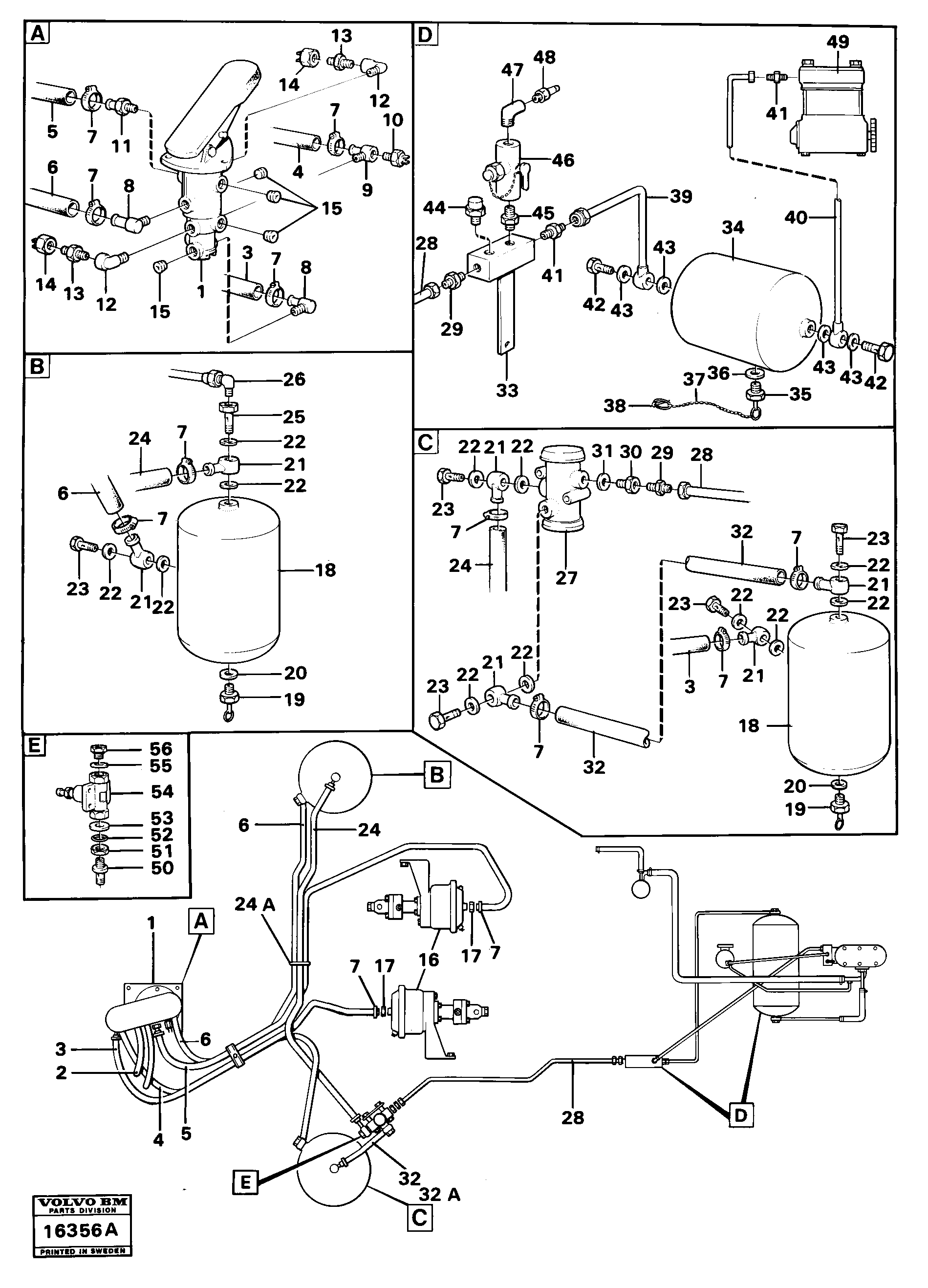 Fuel miser valve VOE4761447 VOLVO