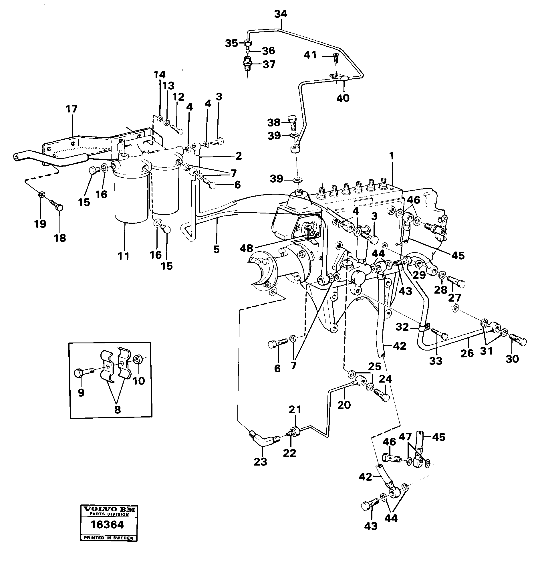 Sliding Strip VOE950044 VOLVO