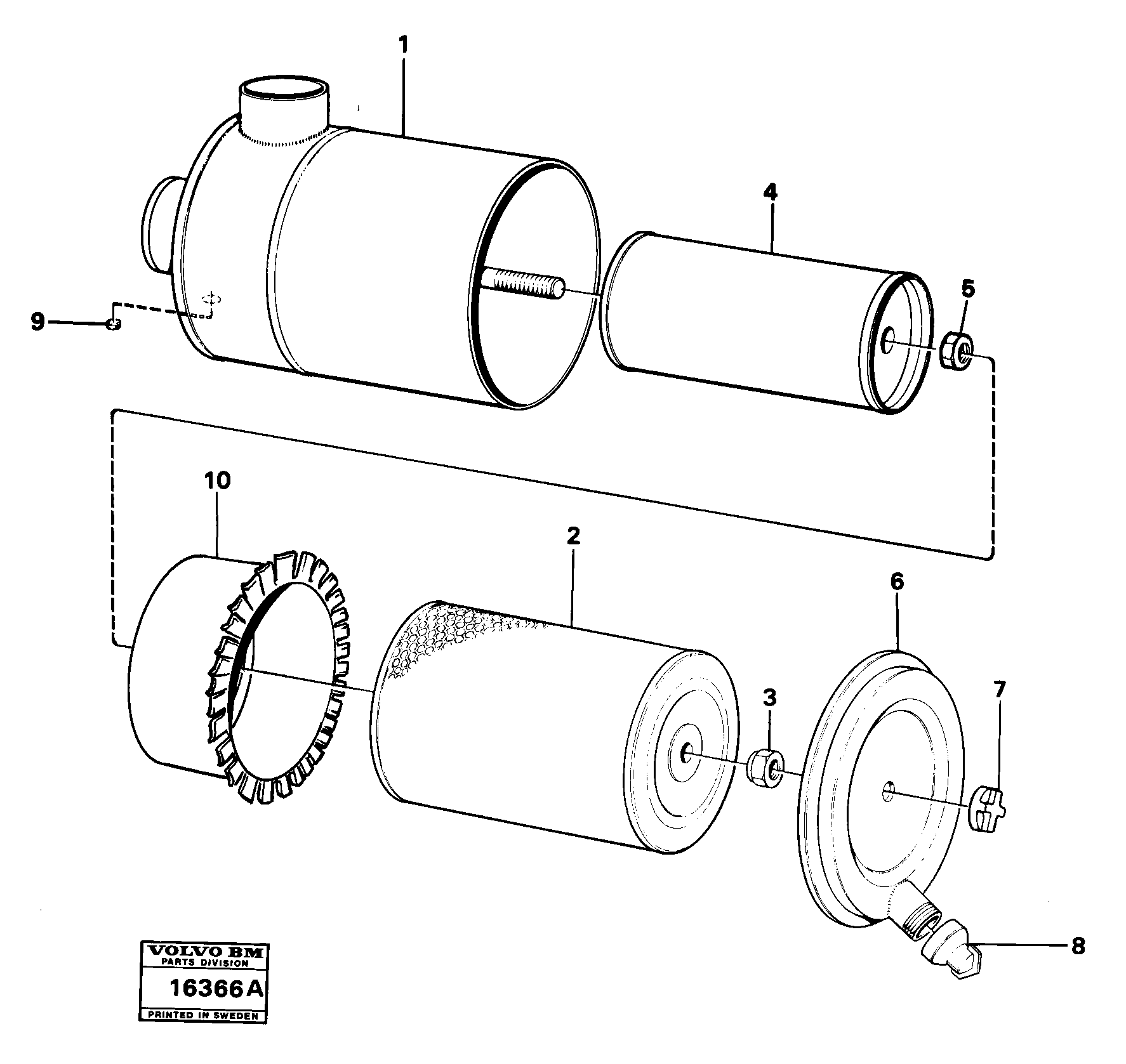 Tooth Belt VOE11033782 VOLVO