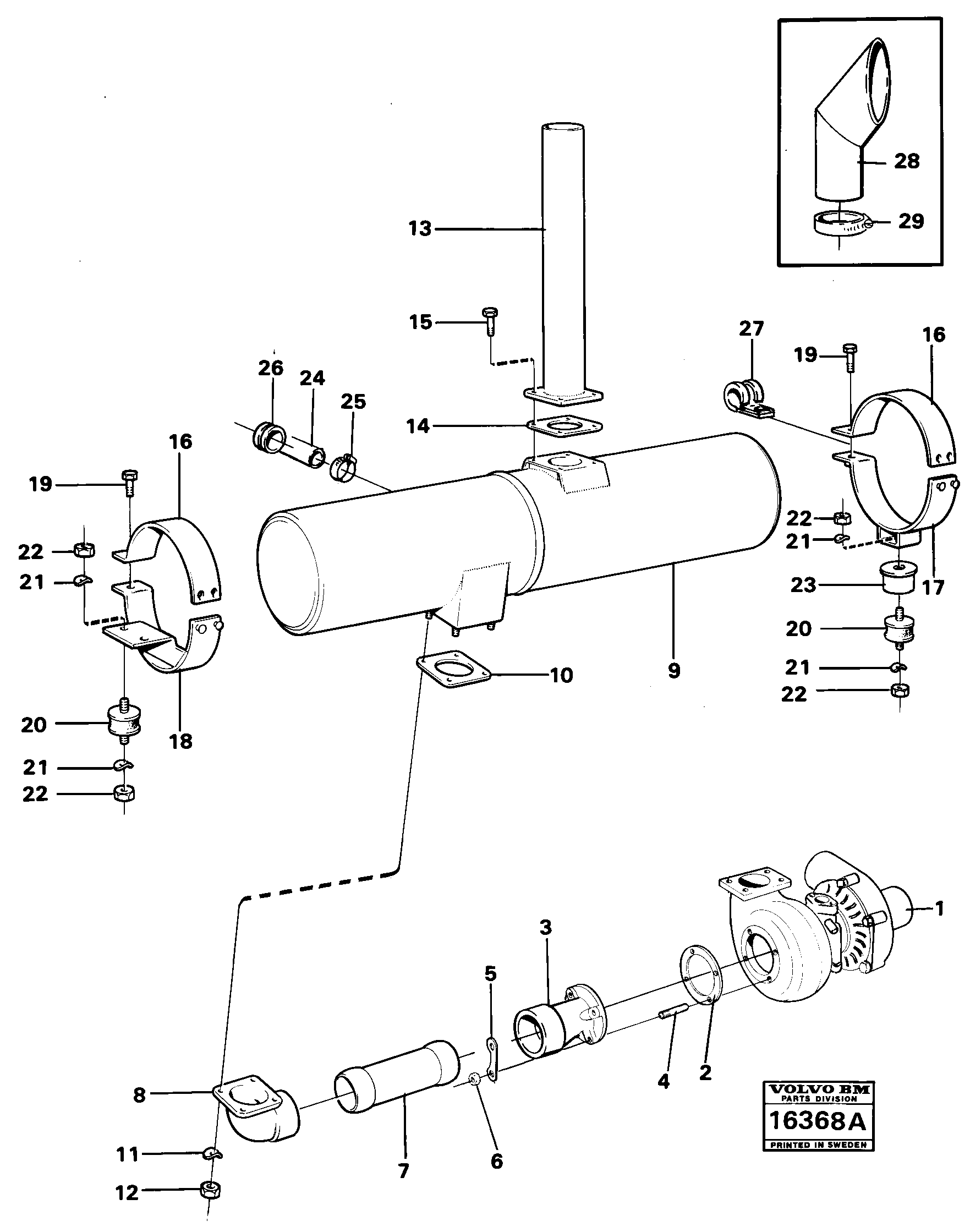 Axle Casing VOE4770398 VOLVO