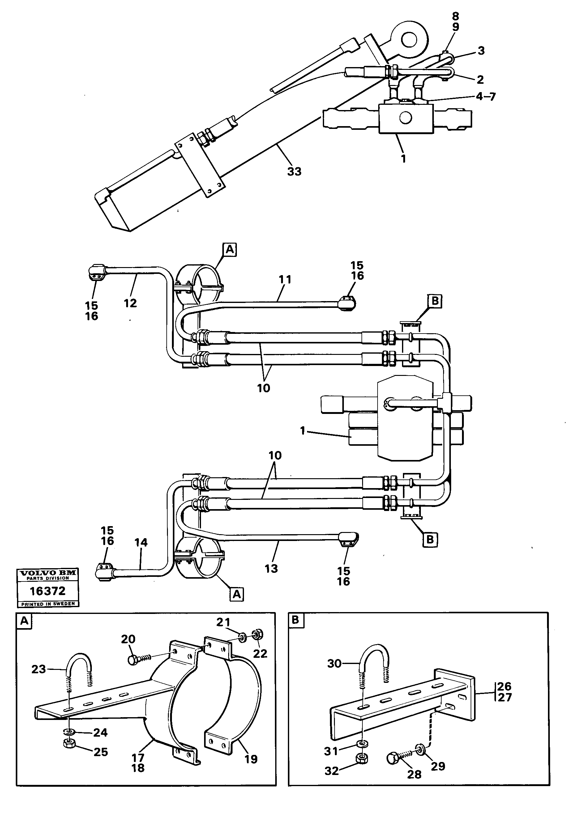 Fuel miser valve VOE4856530 VOLVO