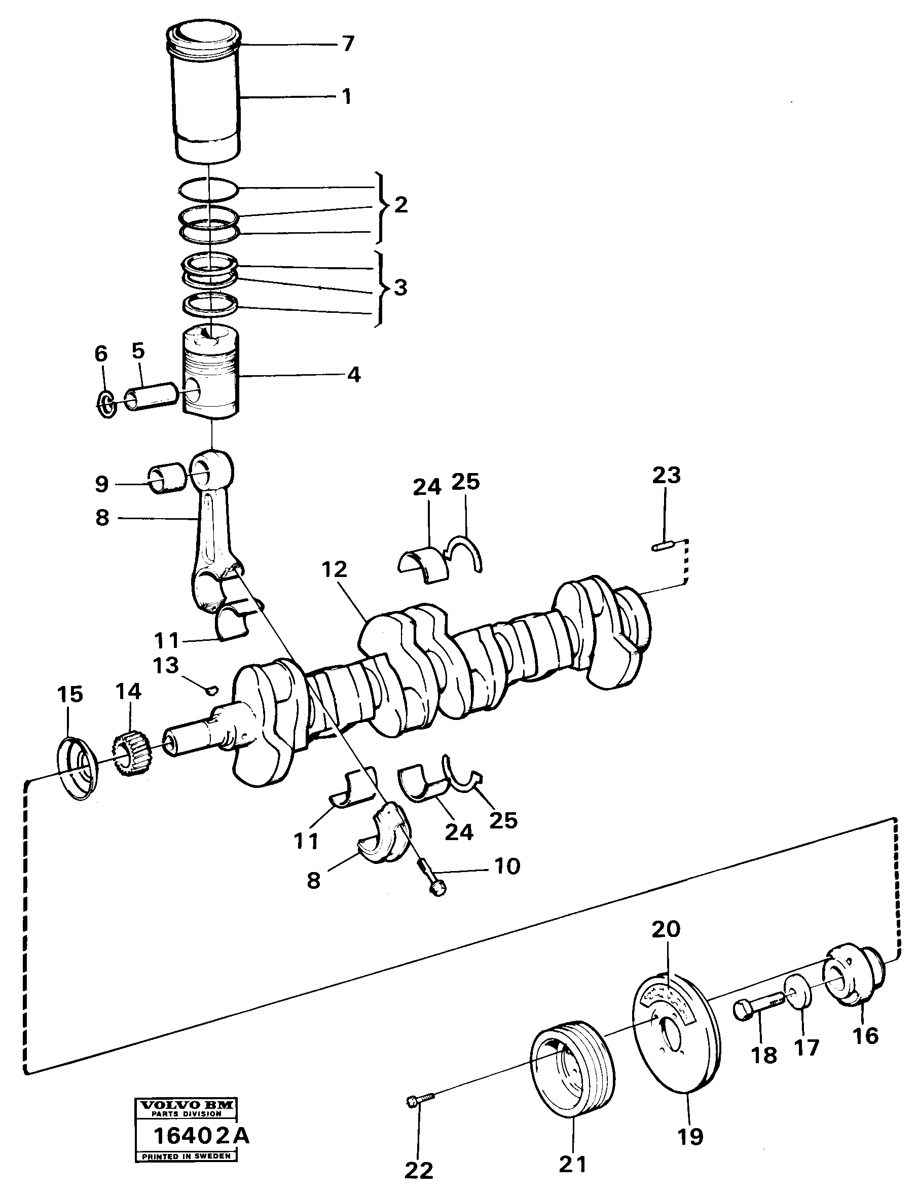 Washer VOE7420124 VOLVO