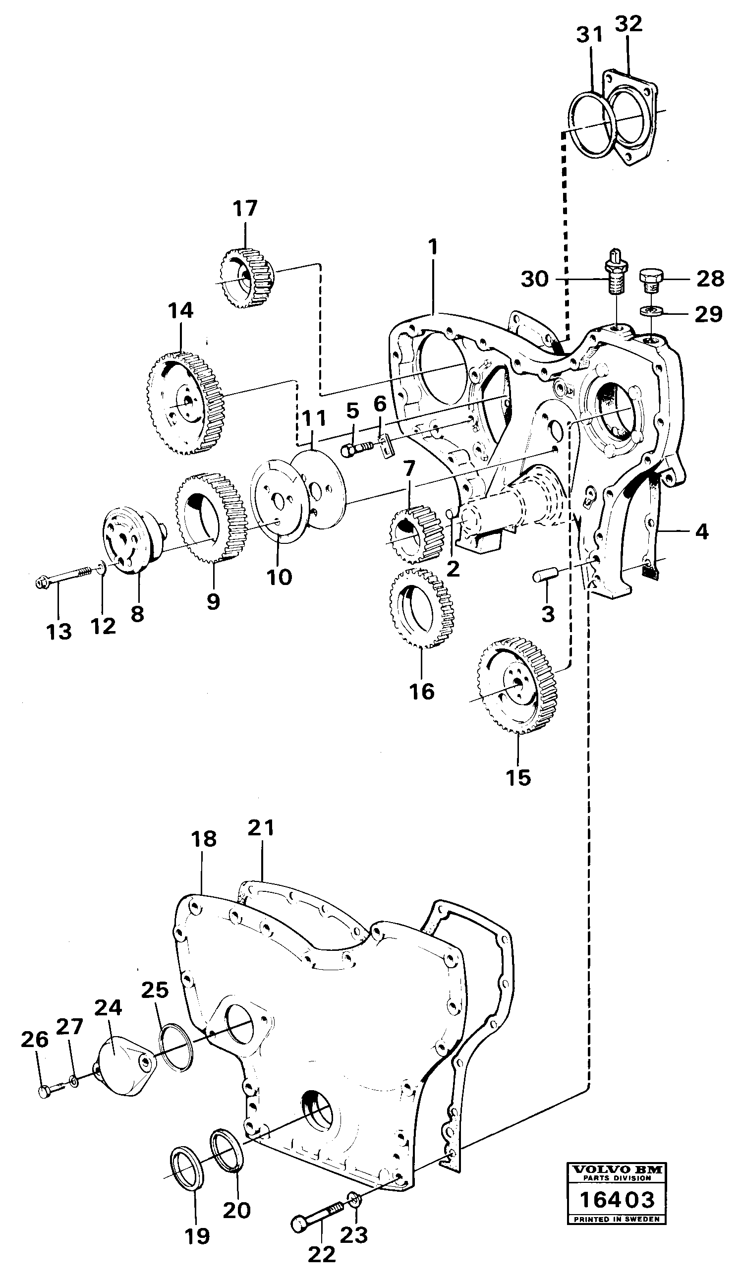 Plug VOE961896 VOLVO