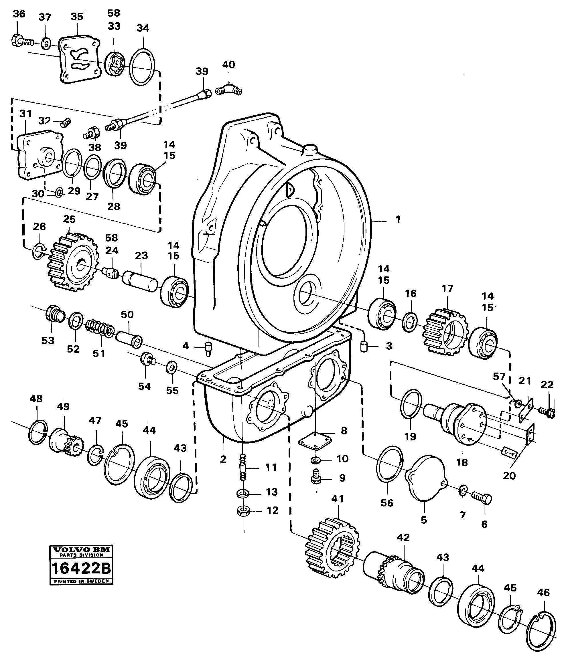 Base Cover VOE4770446 VOLVO