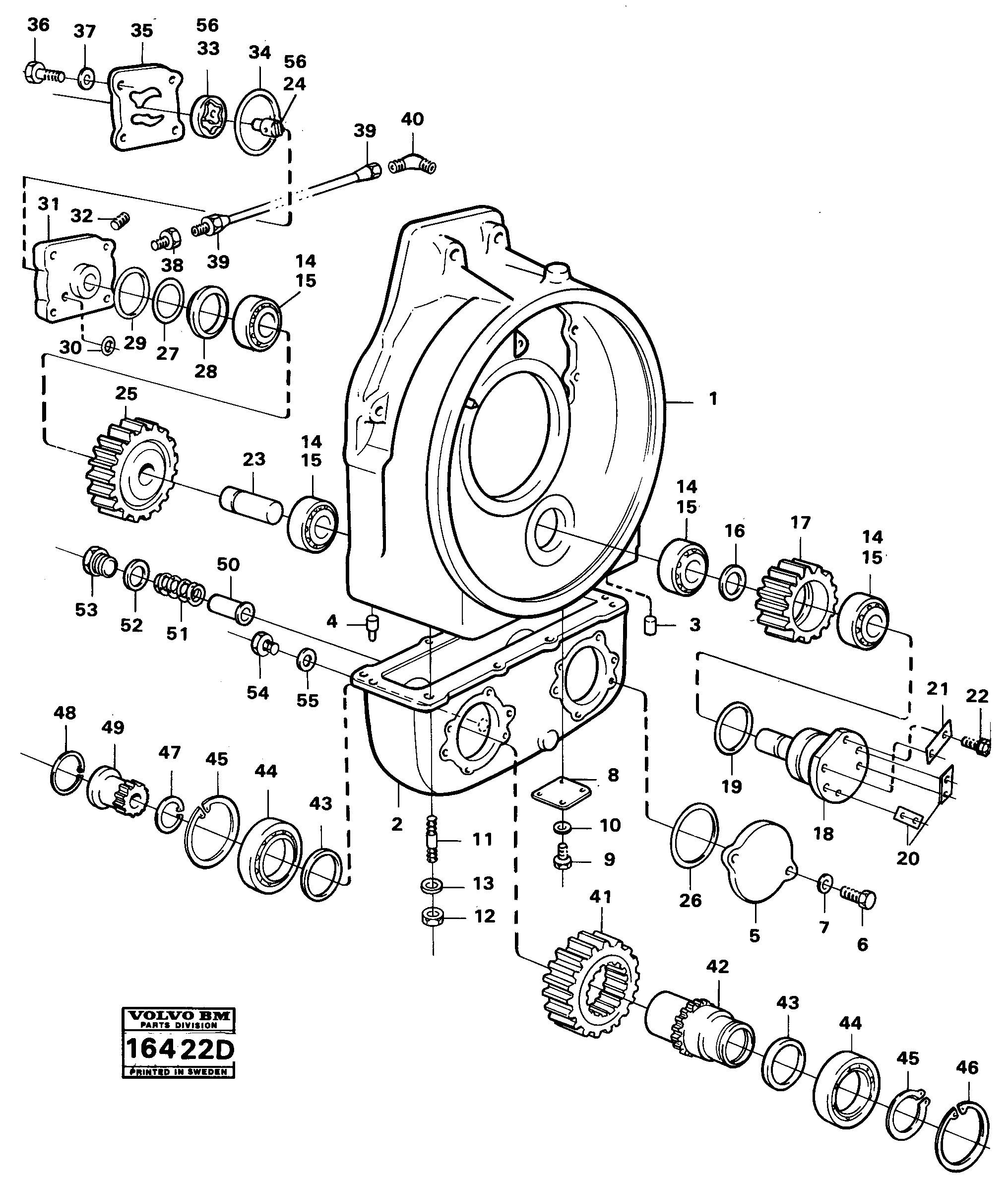 Скользящий зуб VOE4771572 VOLVO