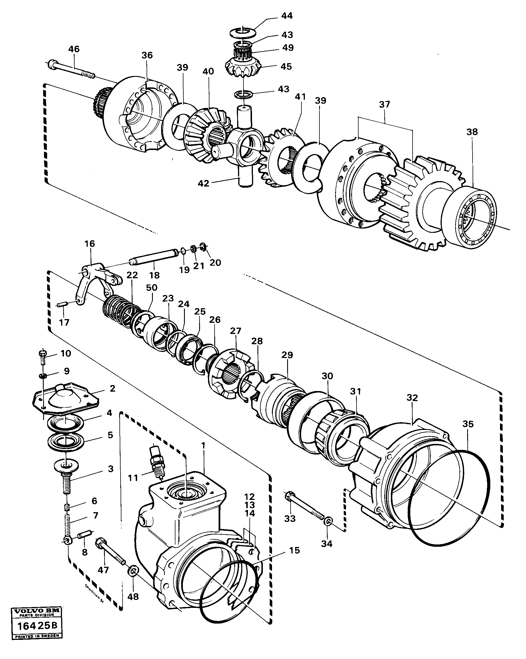 Detent VOE6630643 VOLVO
