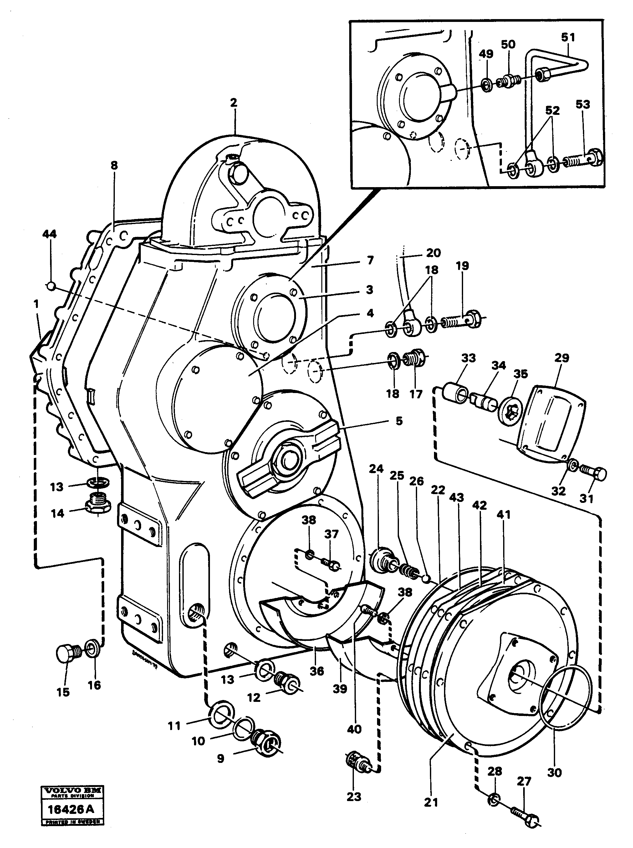 Tree-length grapple VOE11036849 VOLVO