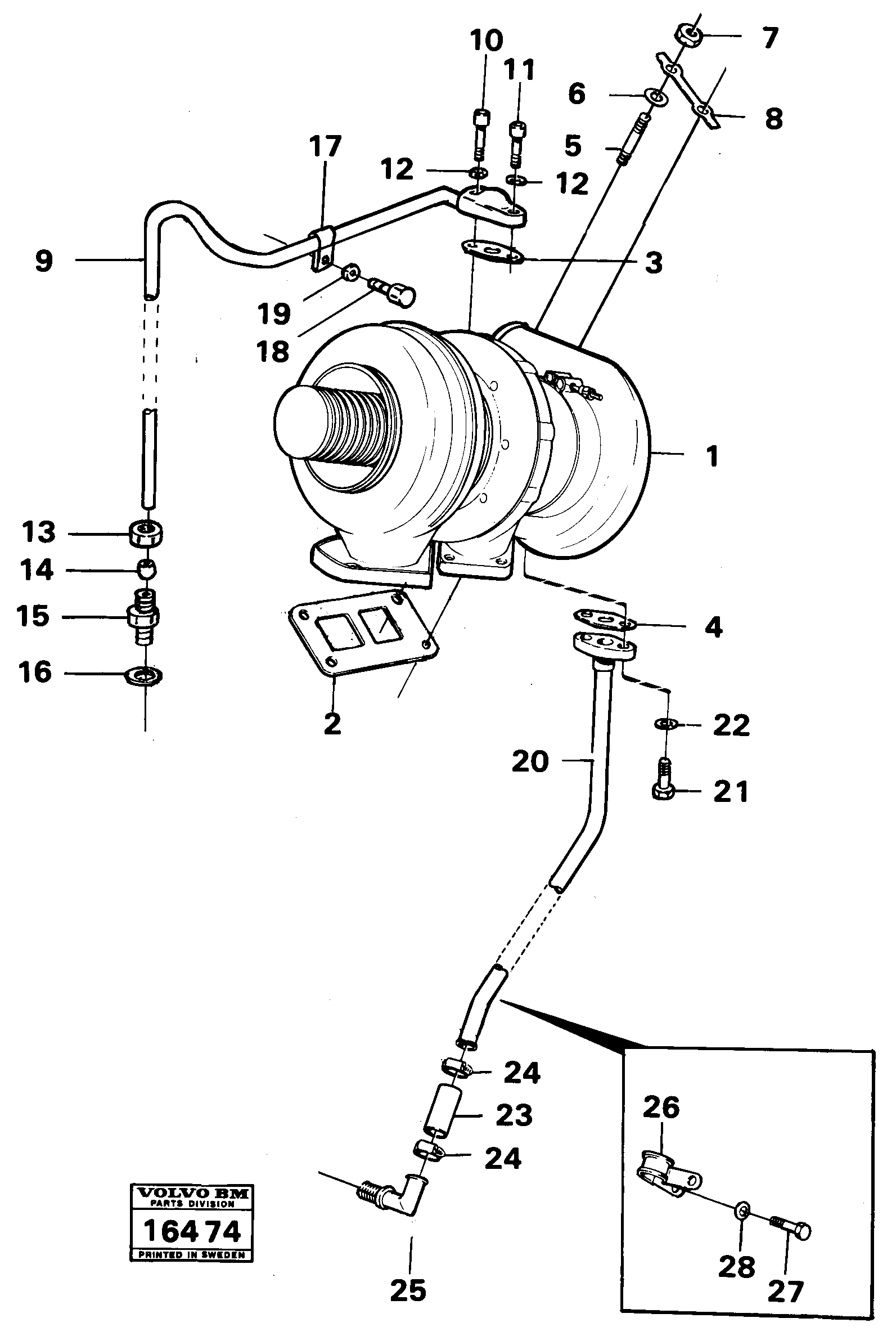 Diode Cable VOE468730 VOLVO
