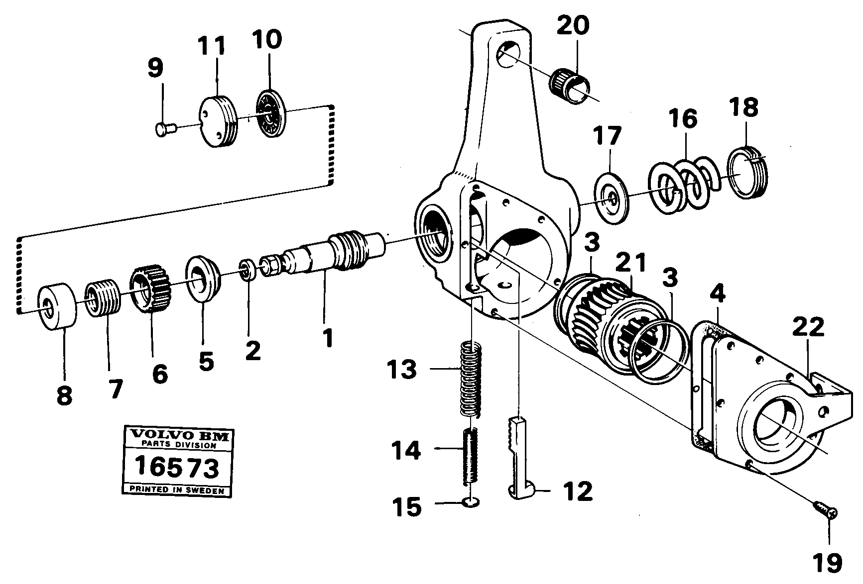 Bearing VOE366723 VOLVO