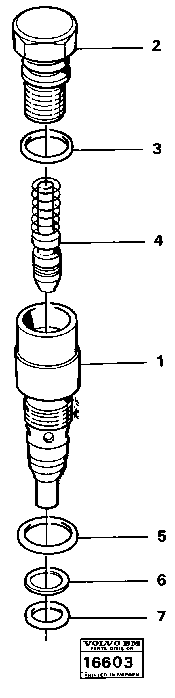 Valve VOE4895593 VOLVO