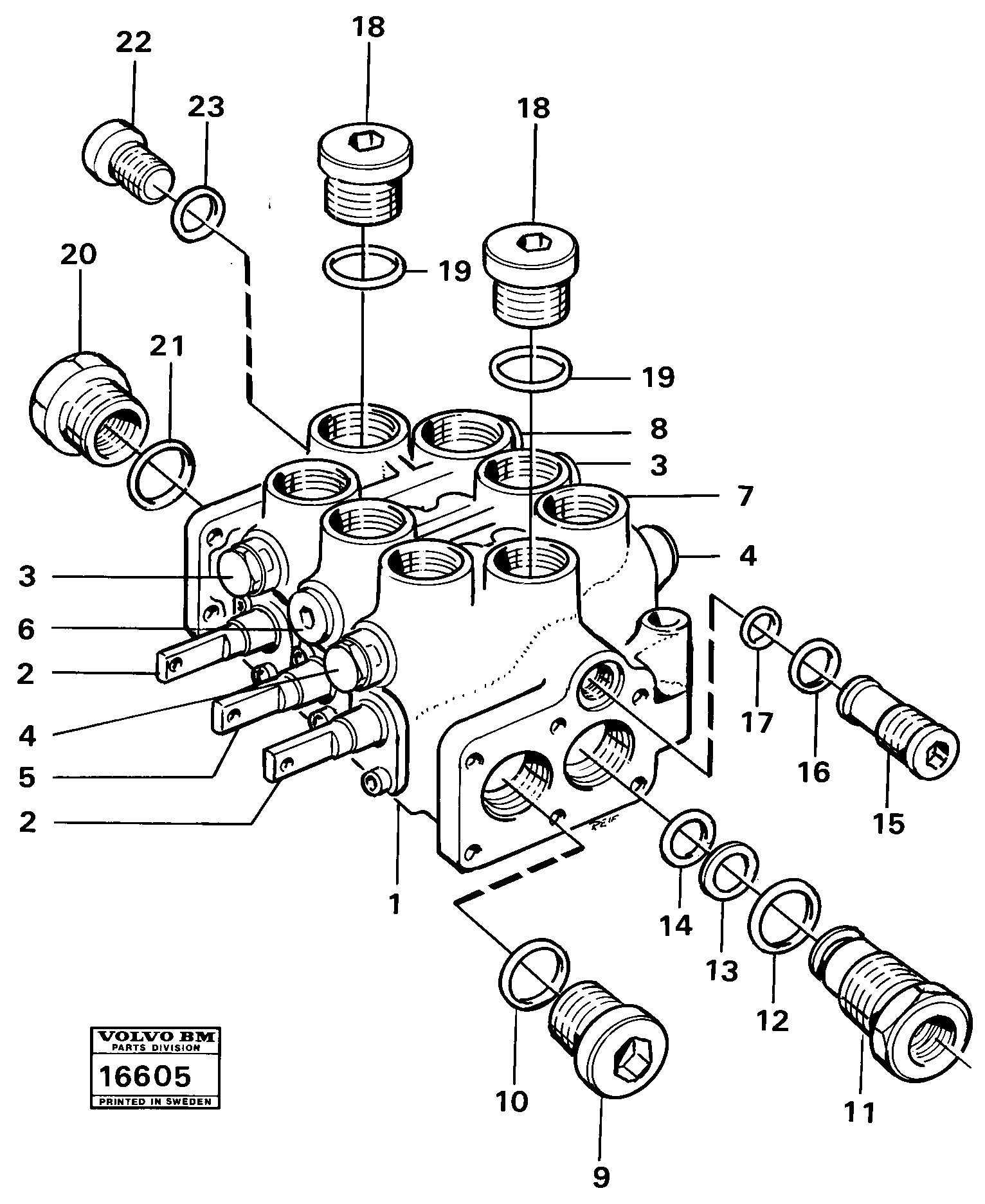 Приборы VOE4866939 VOLVO