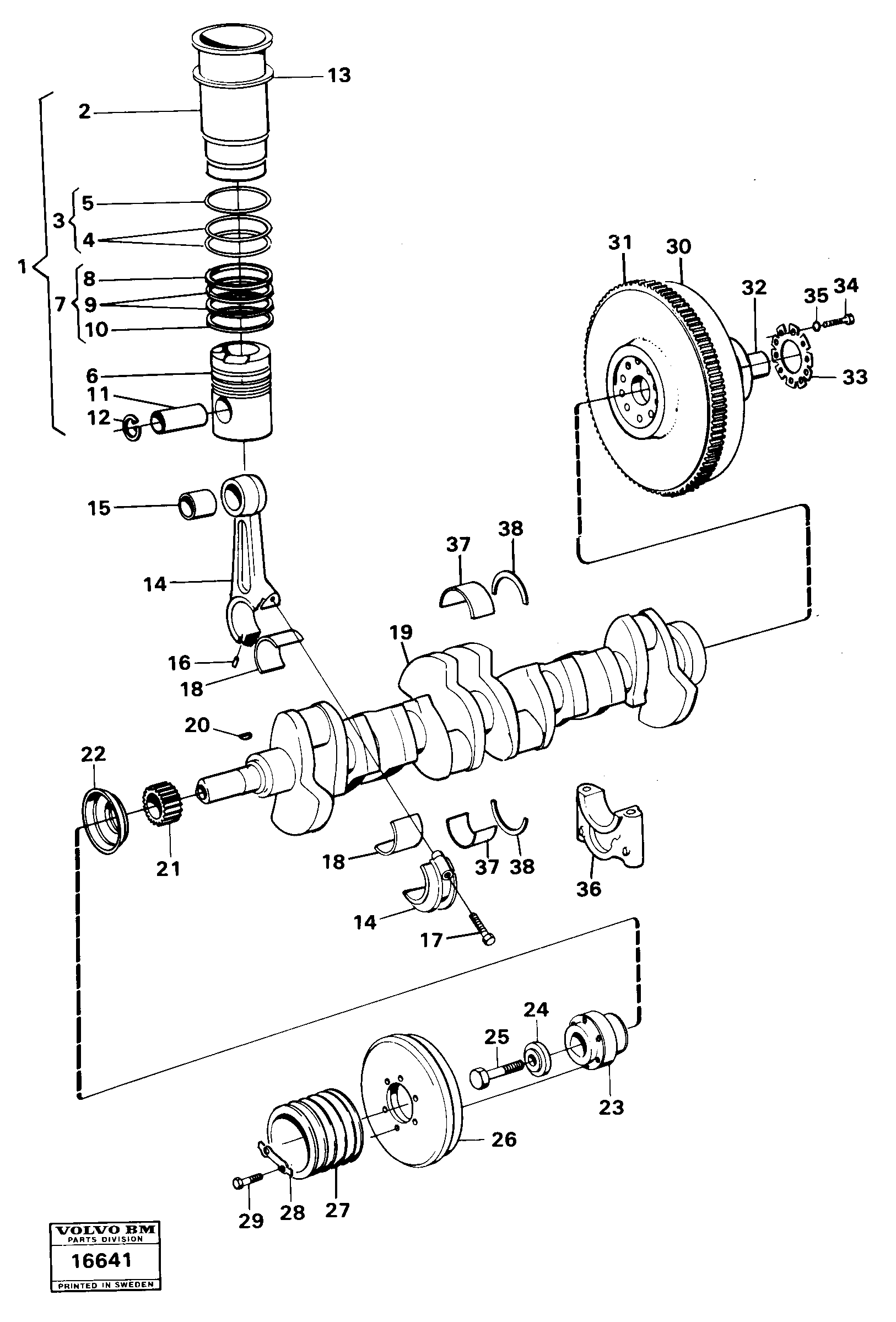 Valve Shell VOE417466 VOLVO