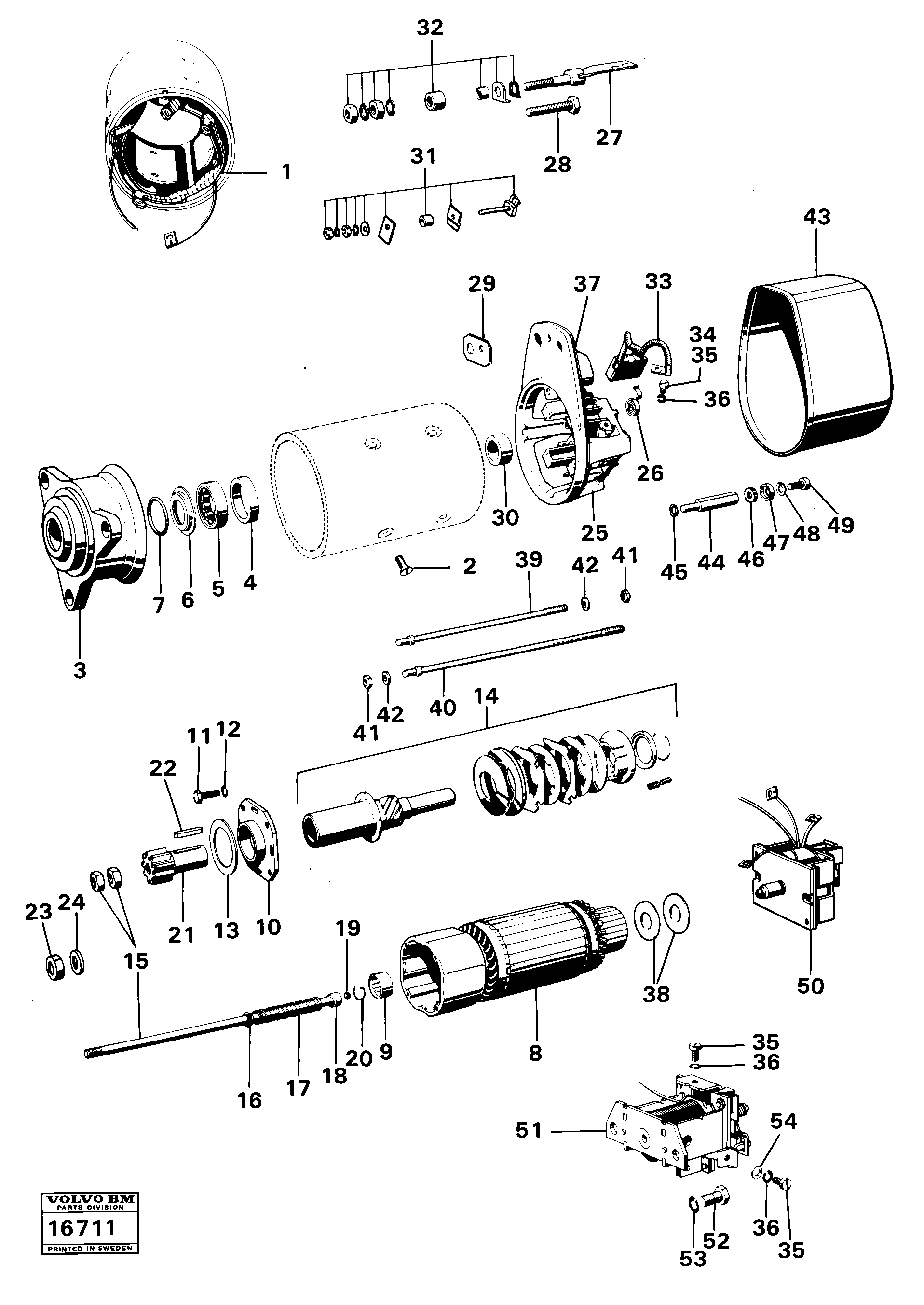 Bolt VOE6643676 VOLVO