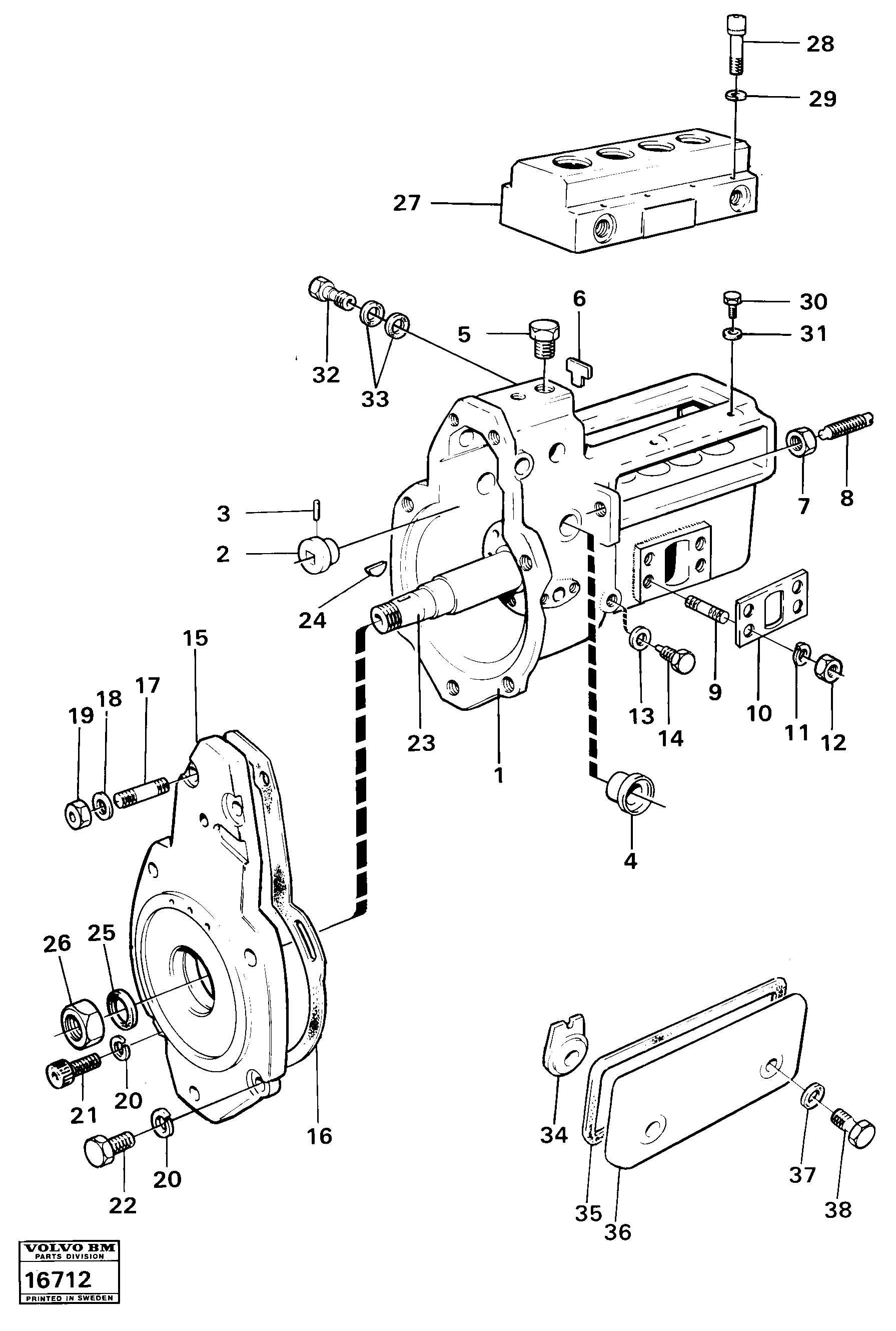 Plug VOE7350462 VOLVO