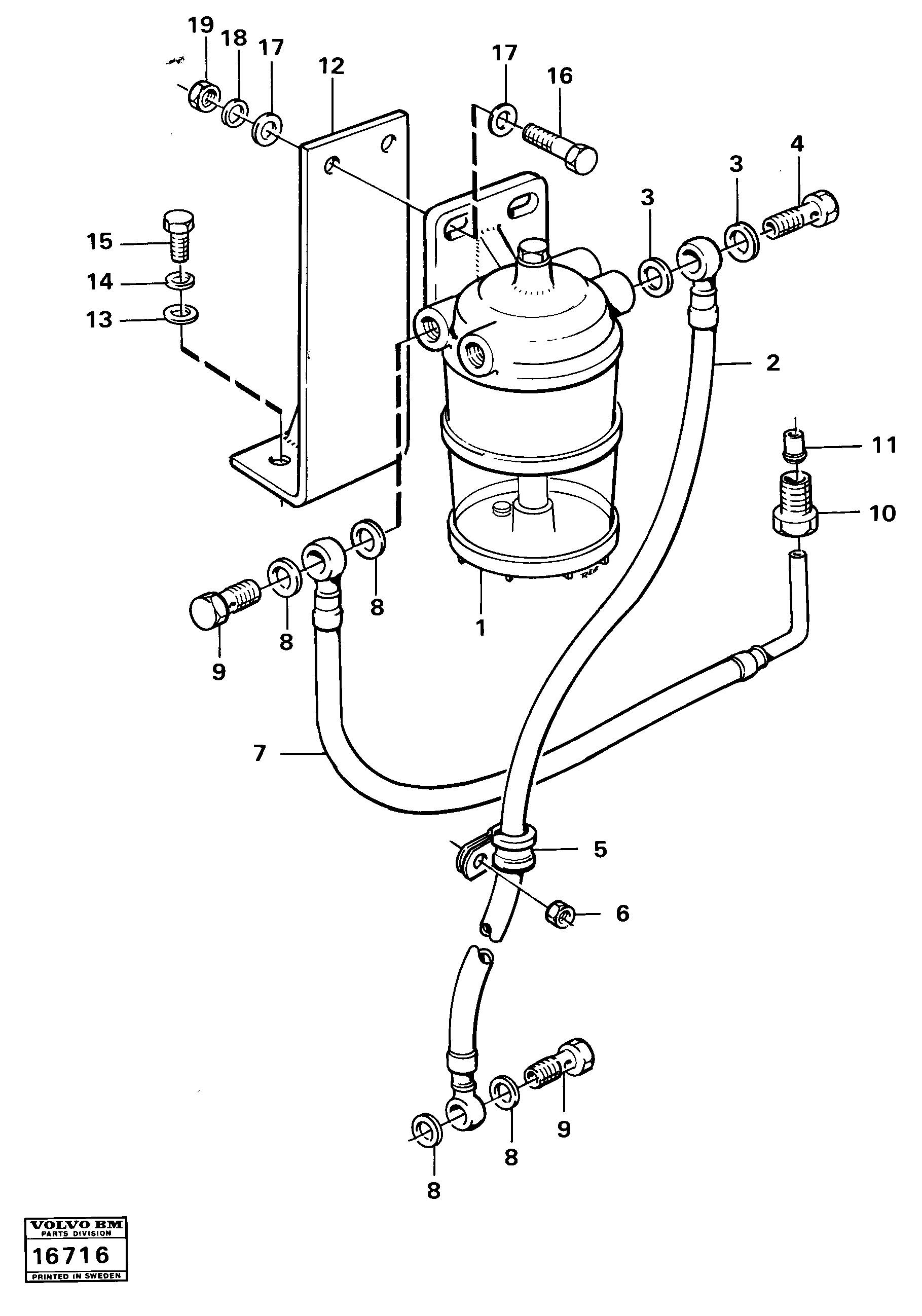Hose VOE4804504 VOLVO