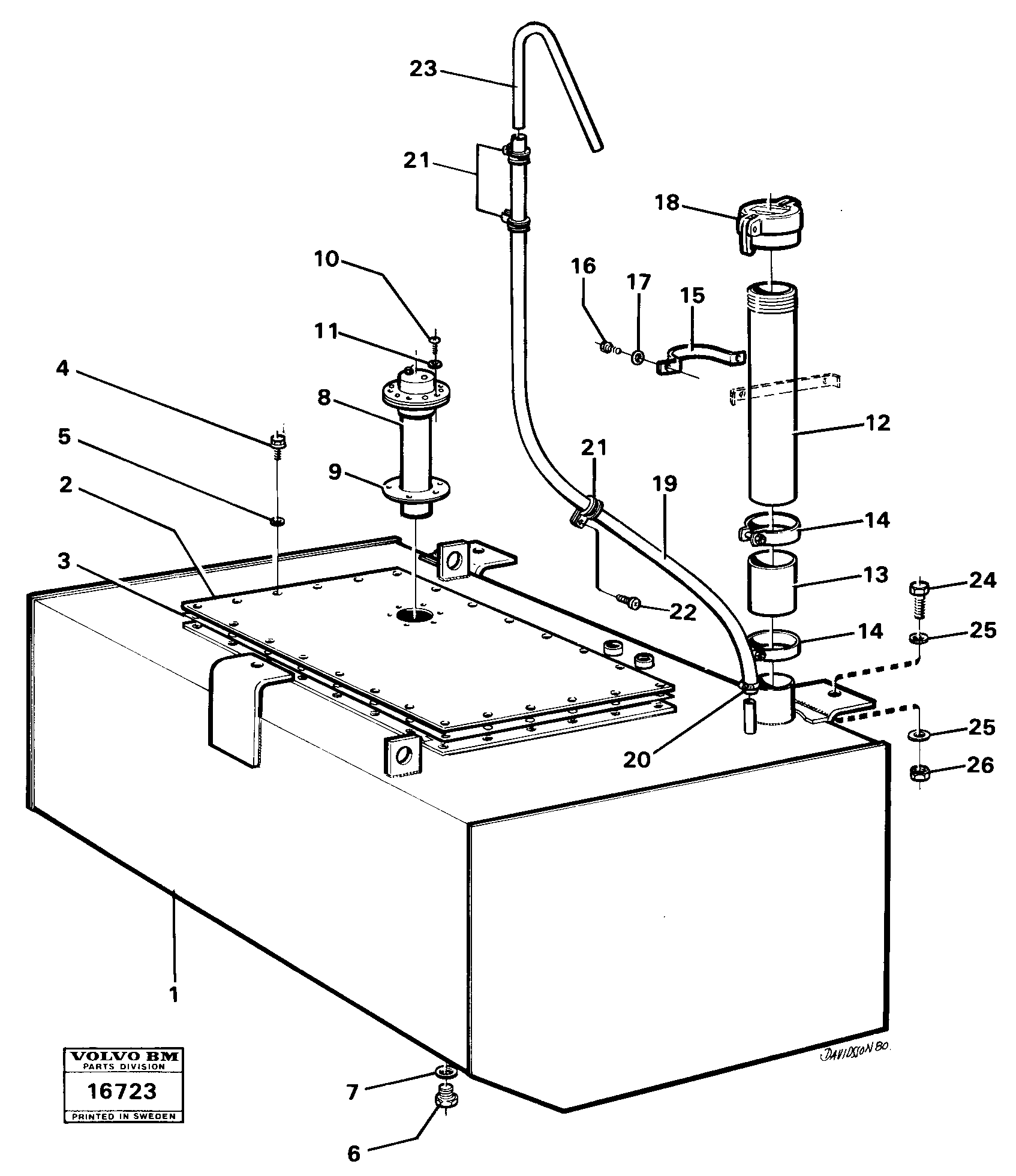 Frame, Rh VOE4787245 VOLVO