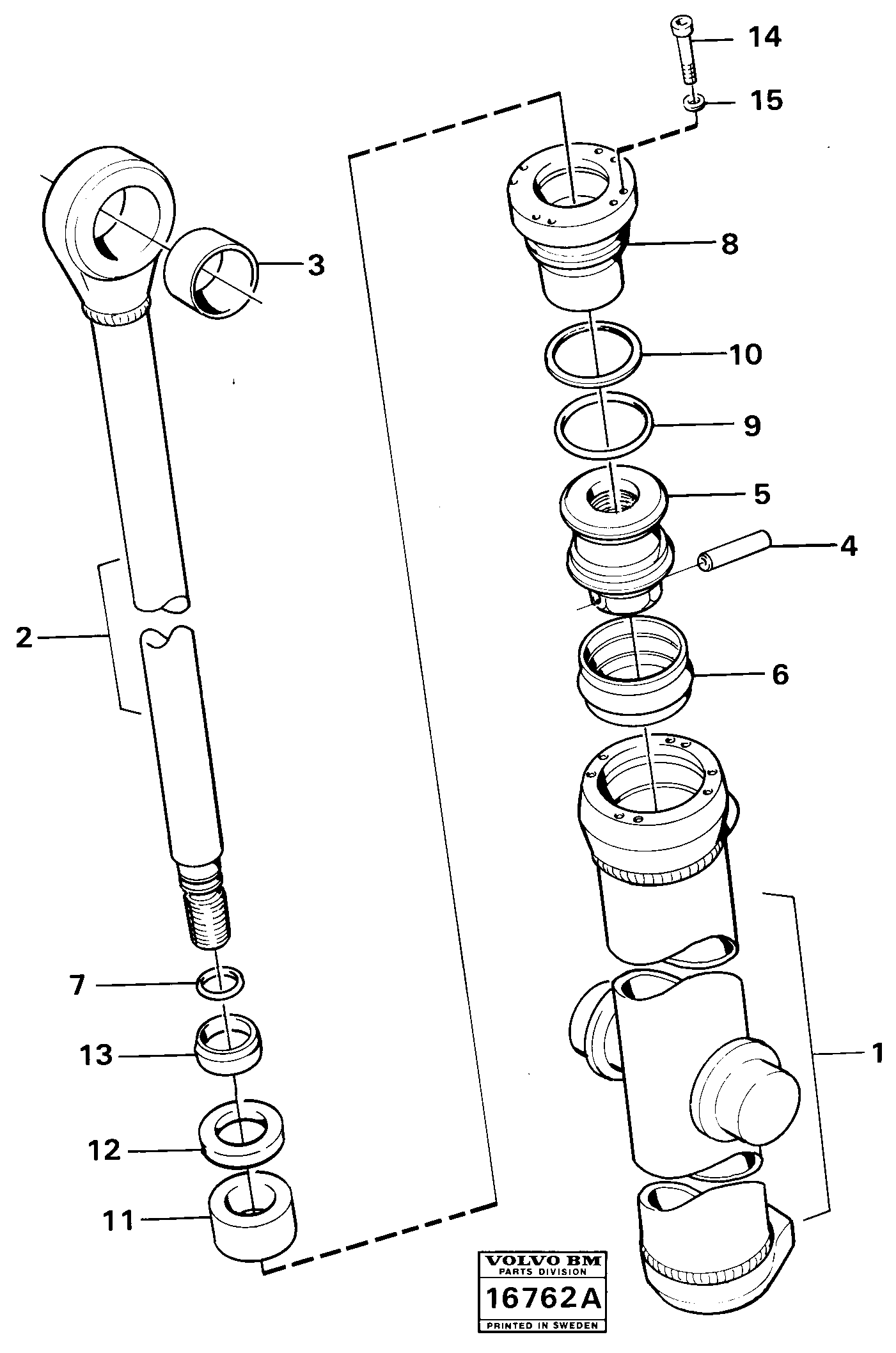 Safety Bolt VOE4833407 VOLVO