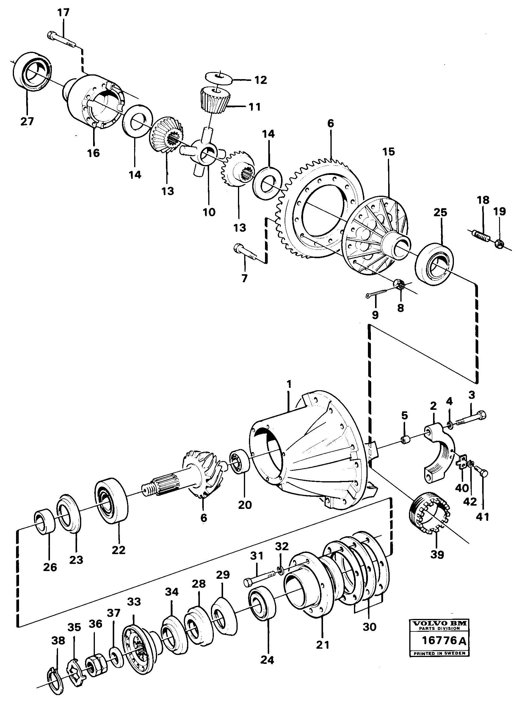 Bellcrank VOE384098 VOLVO