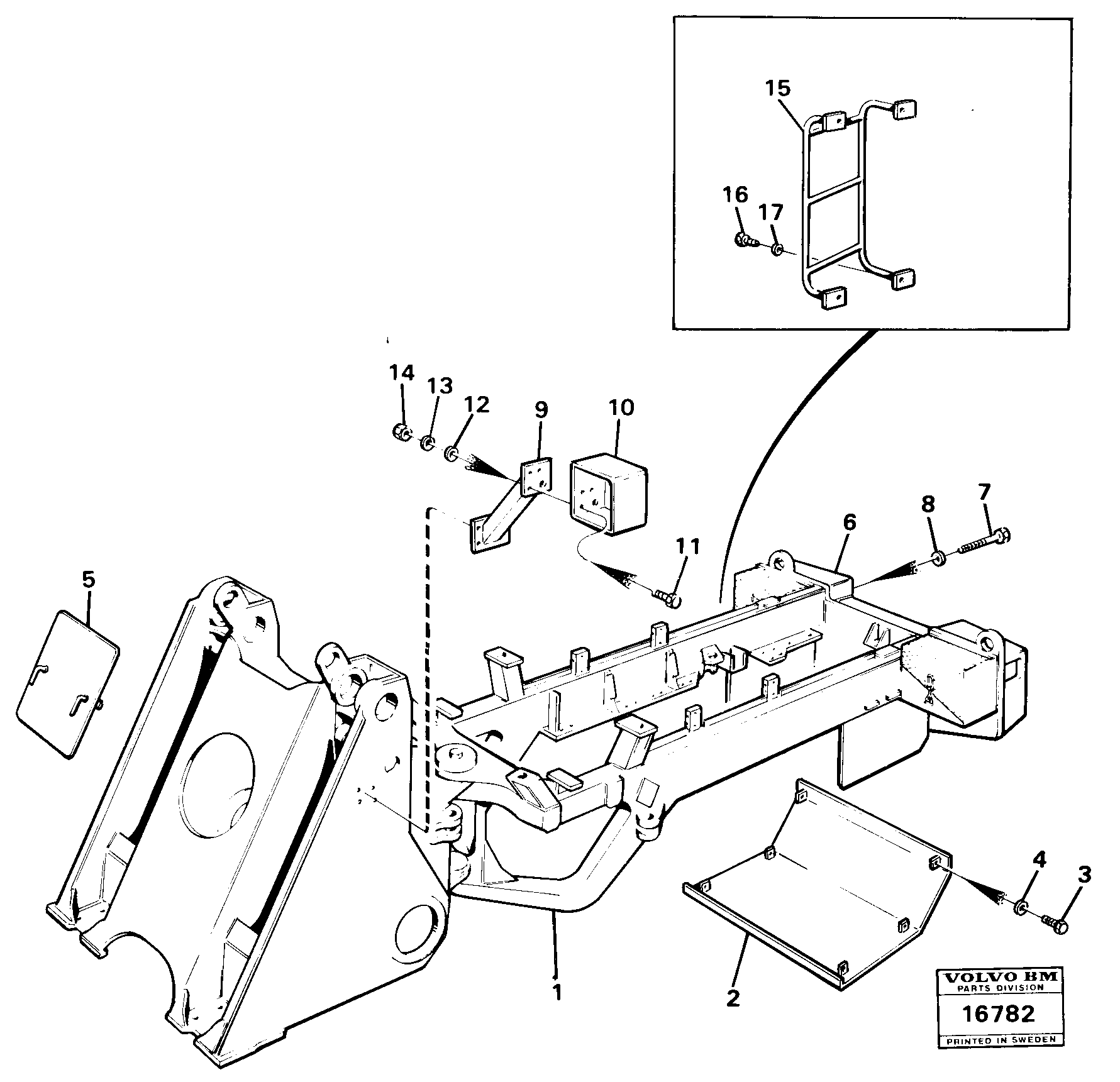 Heating Pipe VOE4935193 VOLVO