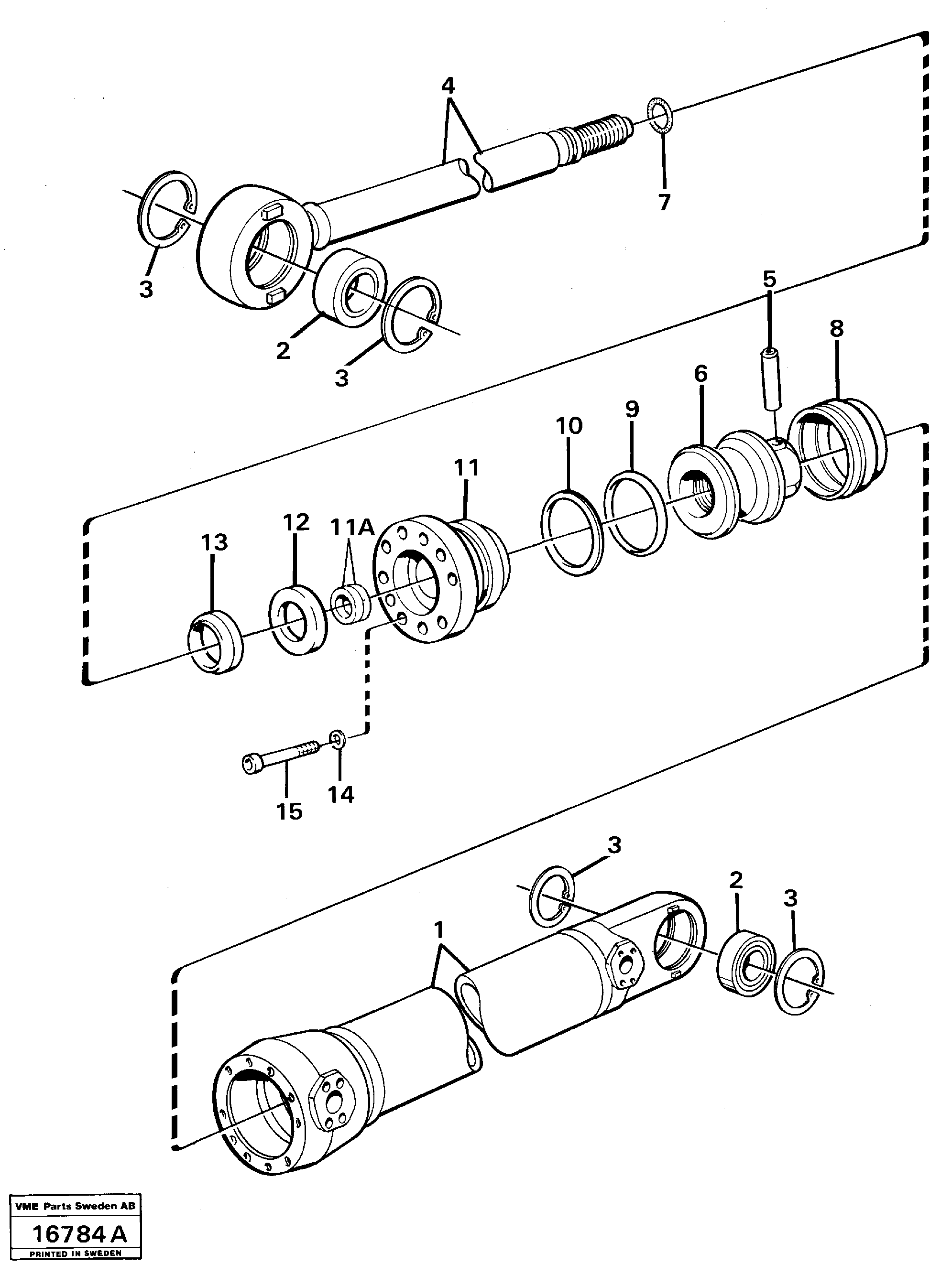 Crankshaft Seal VOE4833262 VOLVO