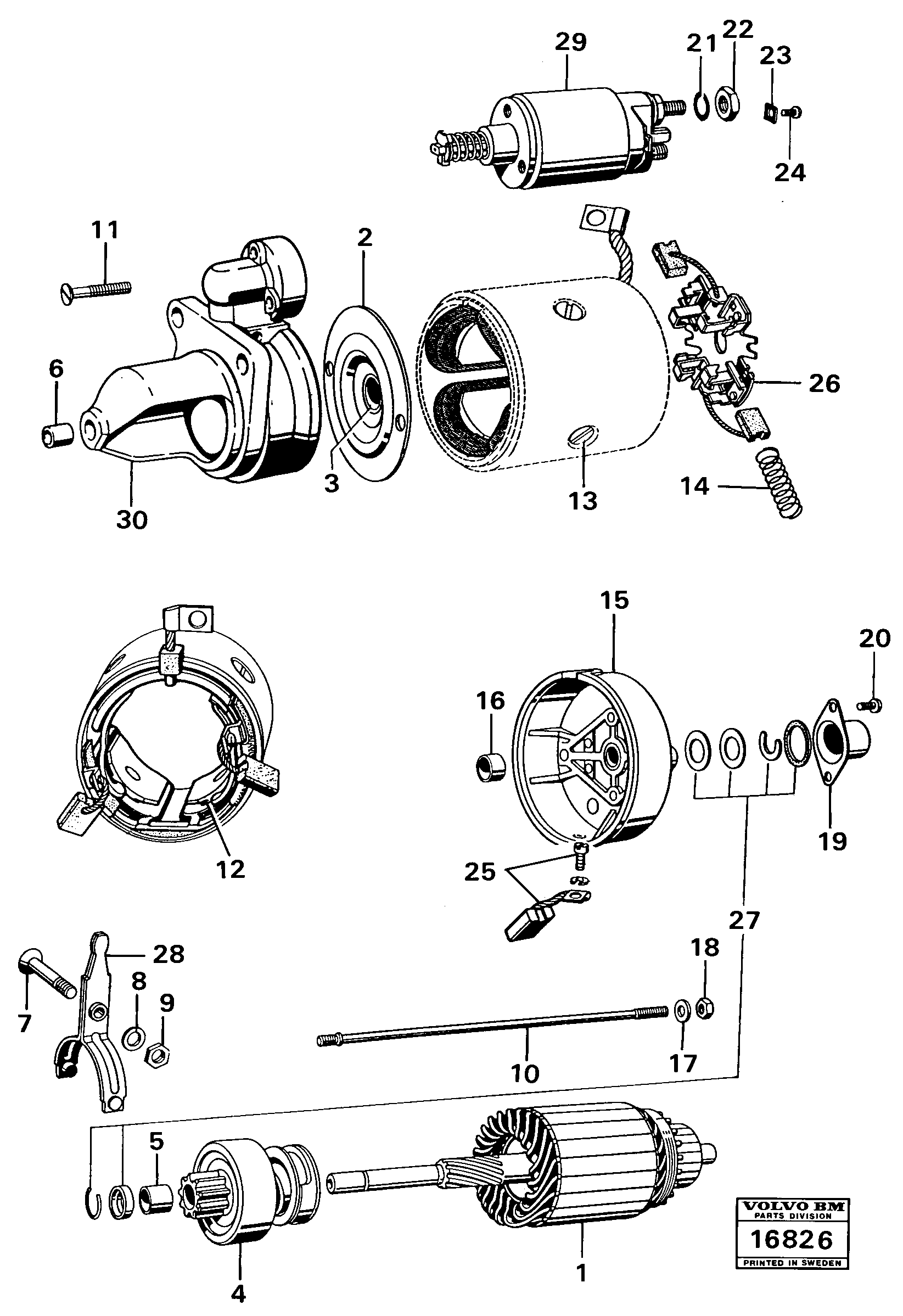 Hose for cooling a. VOE465604 VOLVO