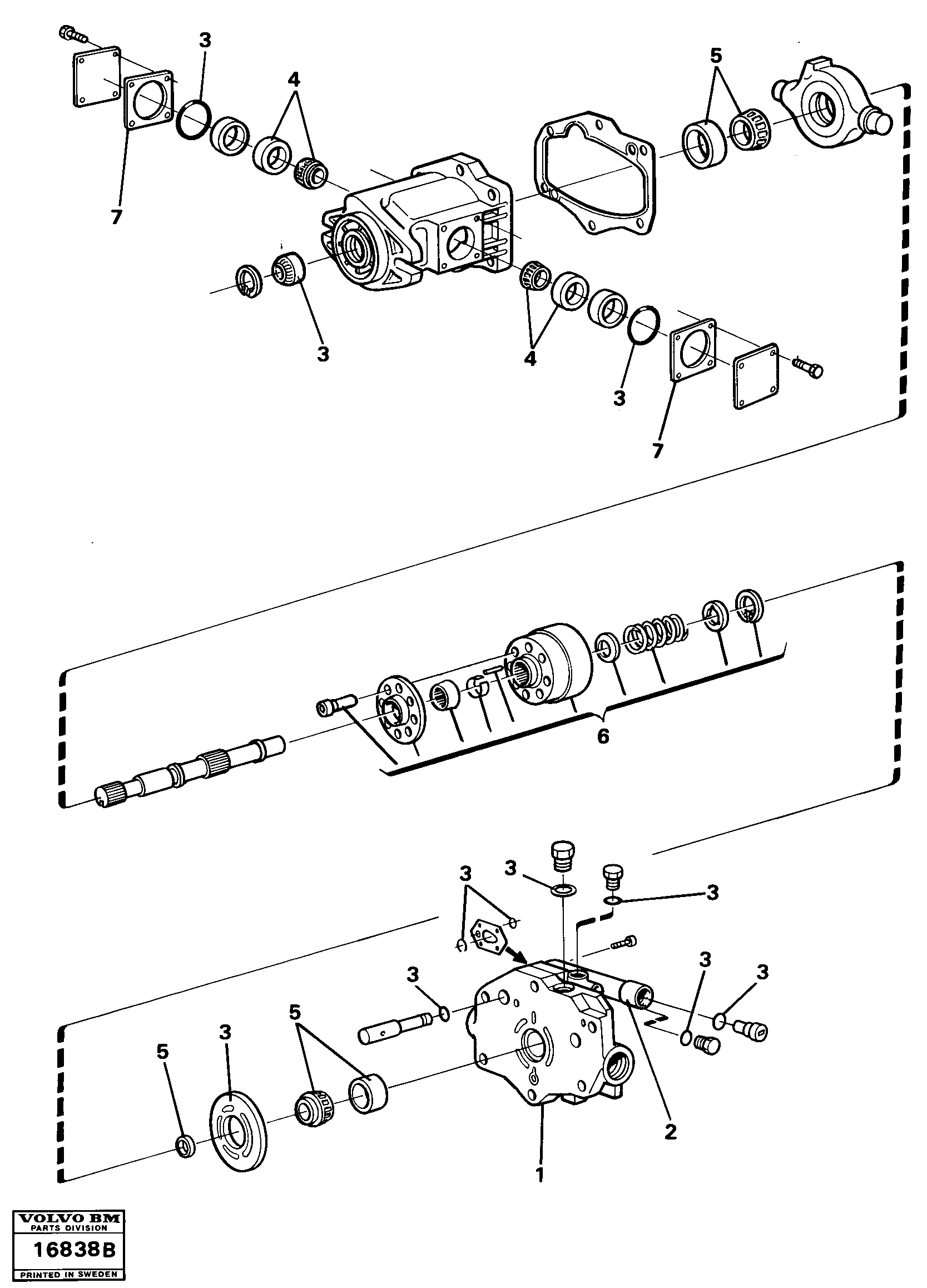 Seal Flange VOE6212477 VOLVO