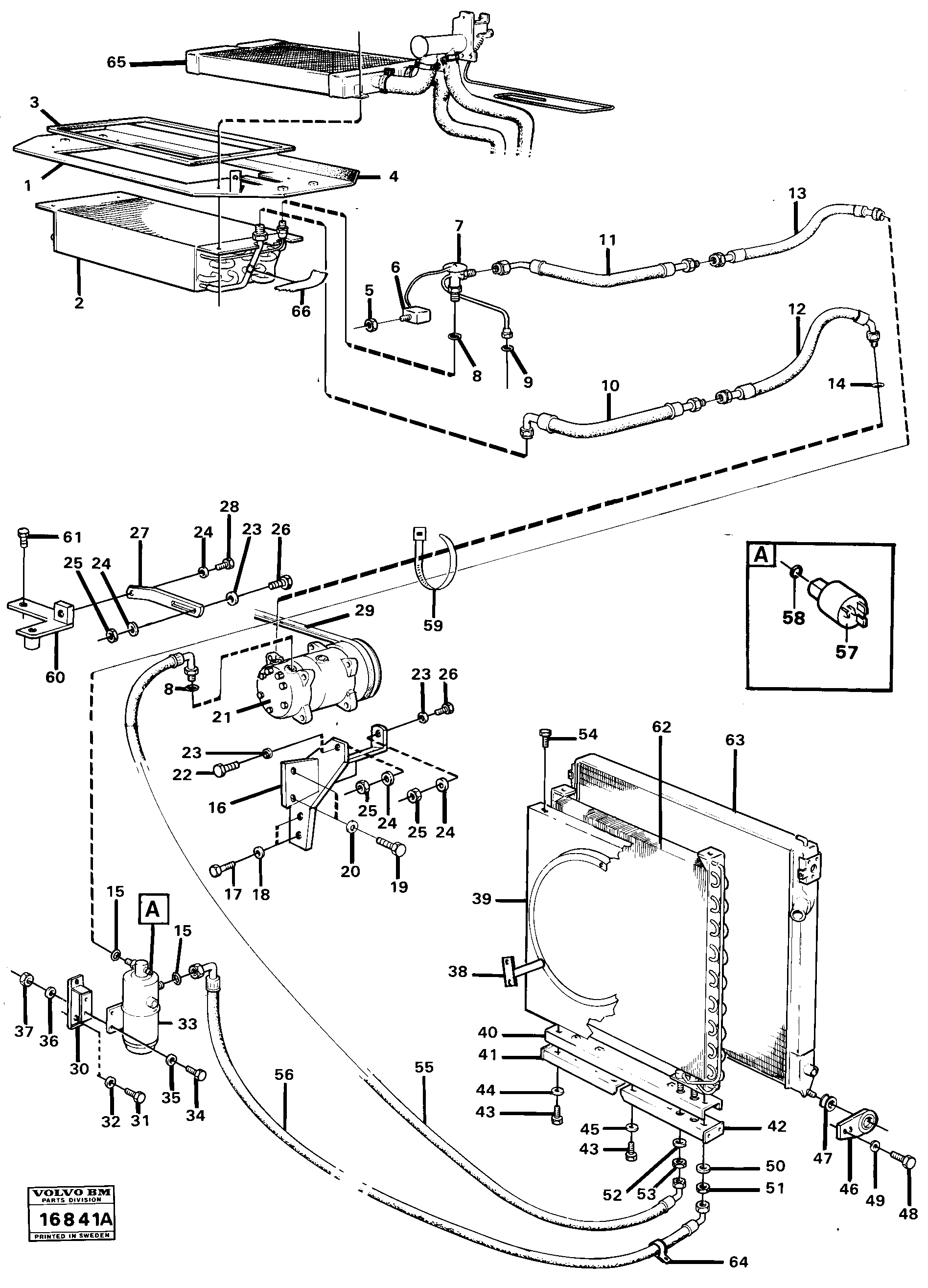 Heating Pipe VOE4804145 VOLVO
