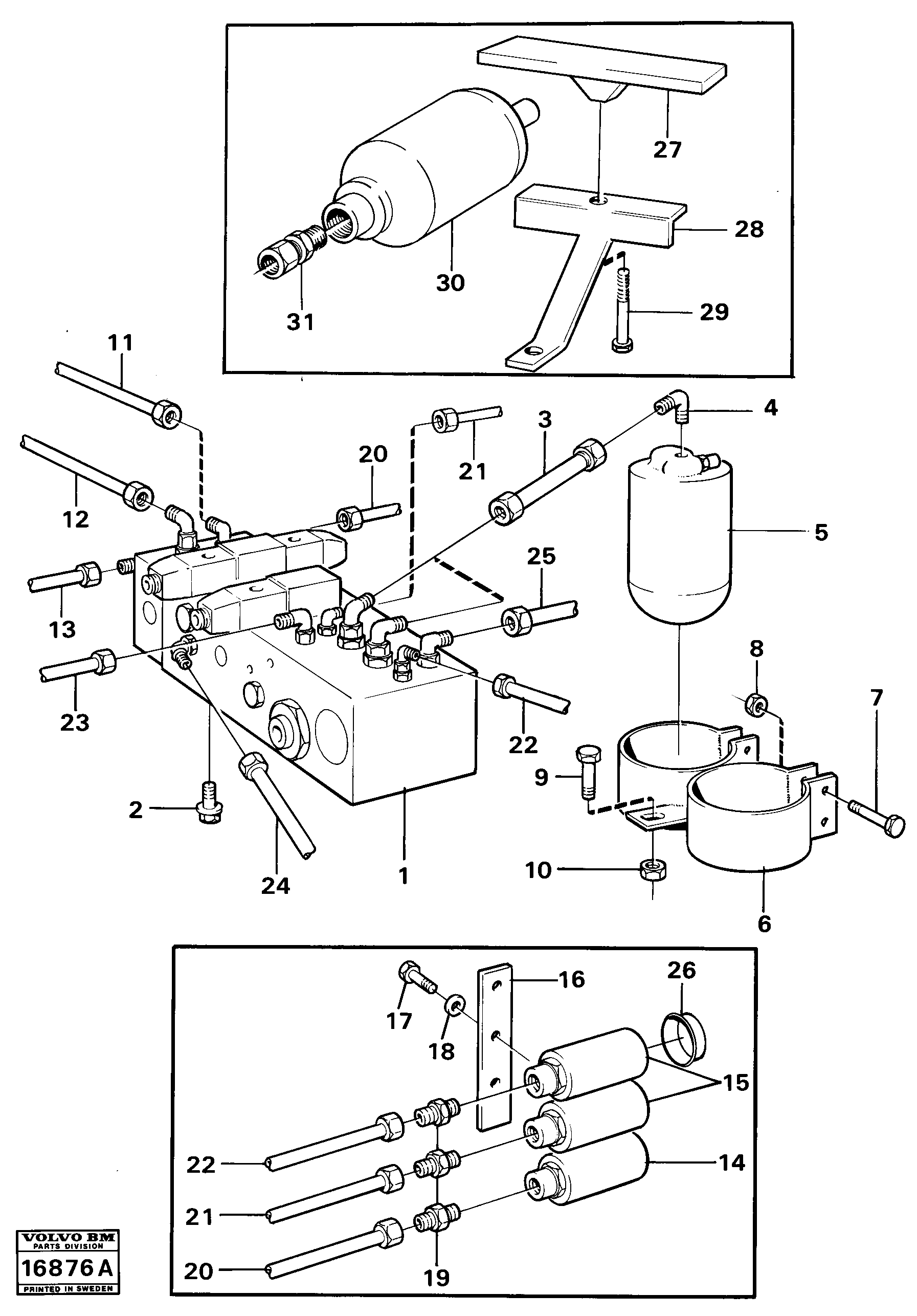 Adapter VOE4864544 VOLVO